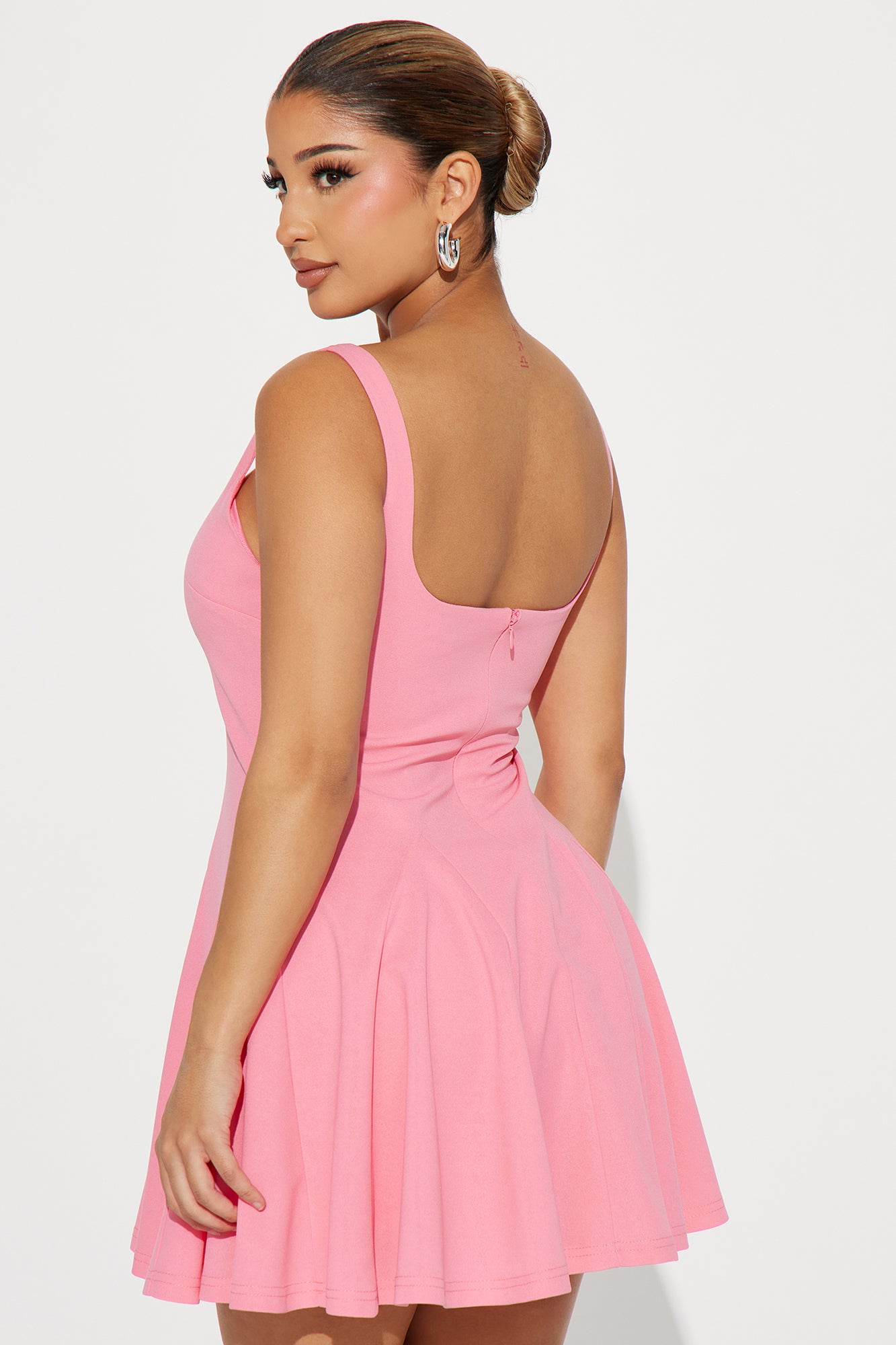 Hila Mini Dress - Pink - Image 3
