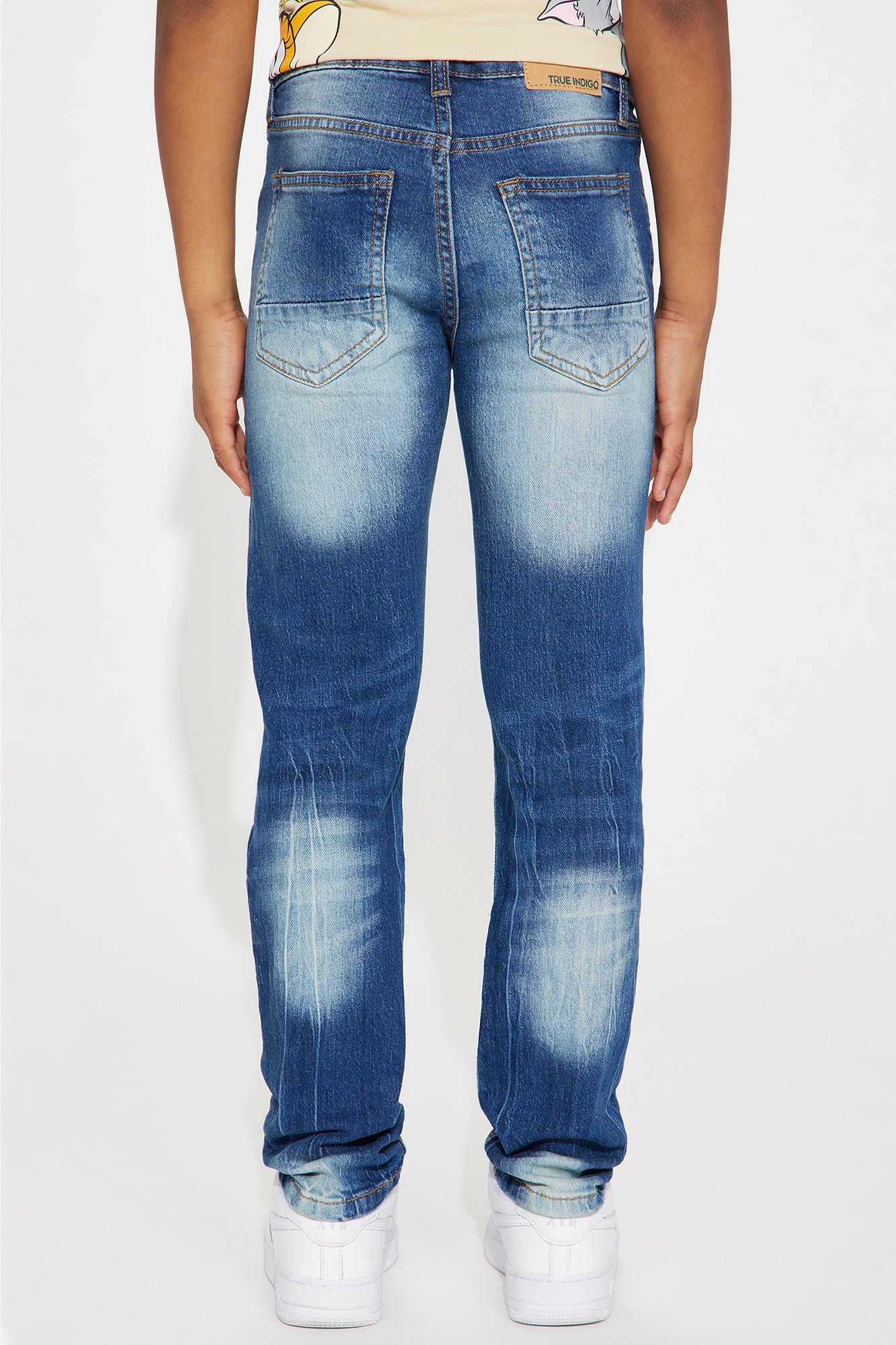Mini Rip And Repair Stretch Jeans II - Indigo - Image 4