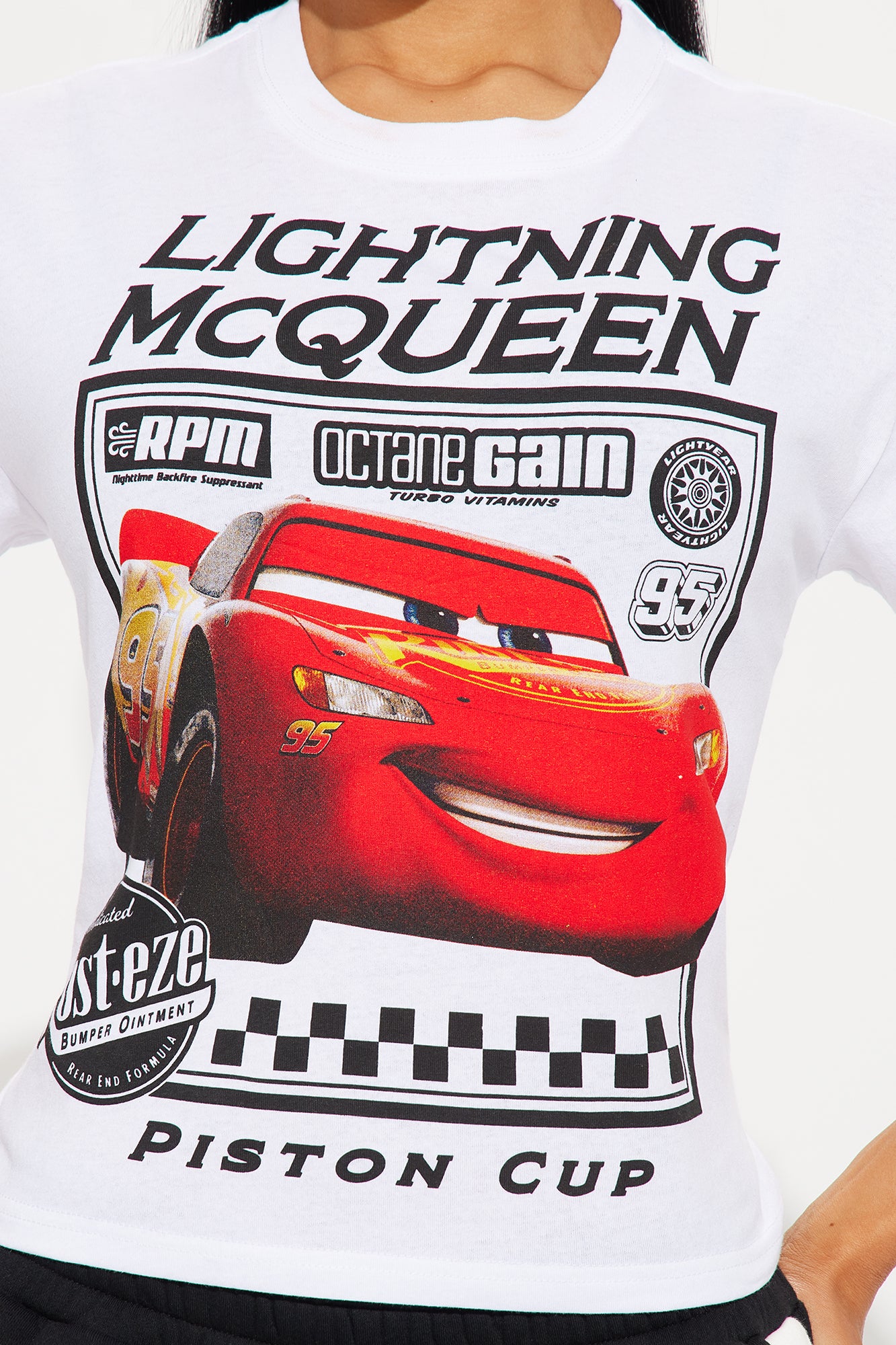 Cars Lightning Mc Queen Tee - White - Image 4
