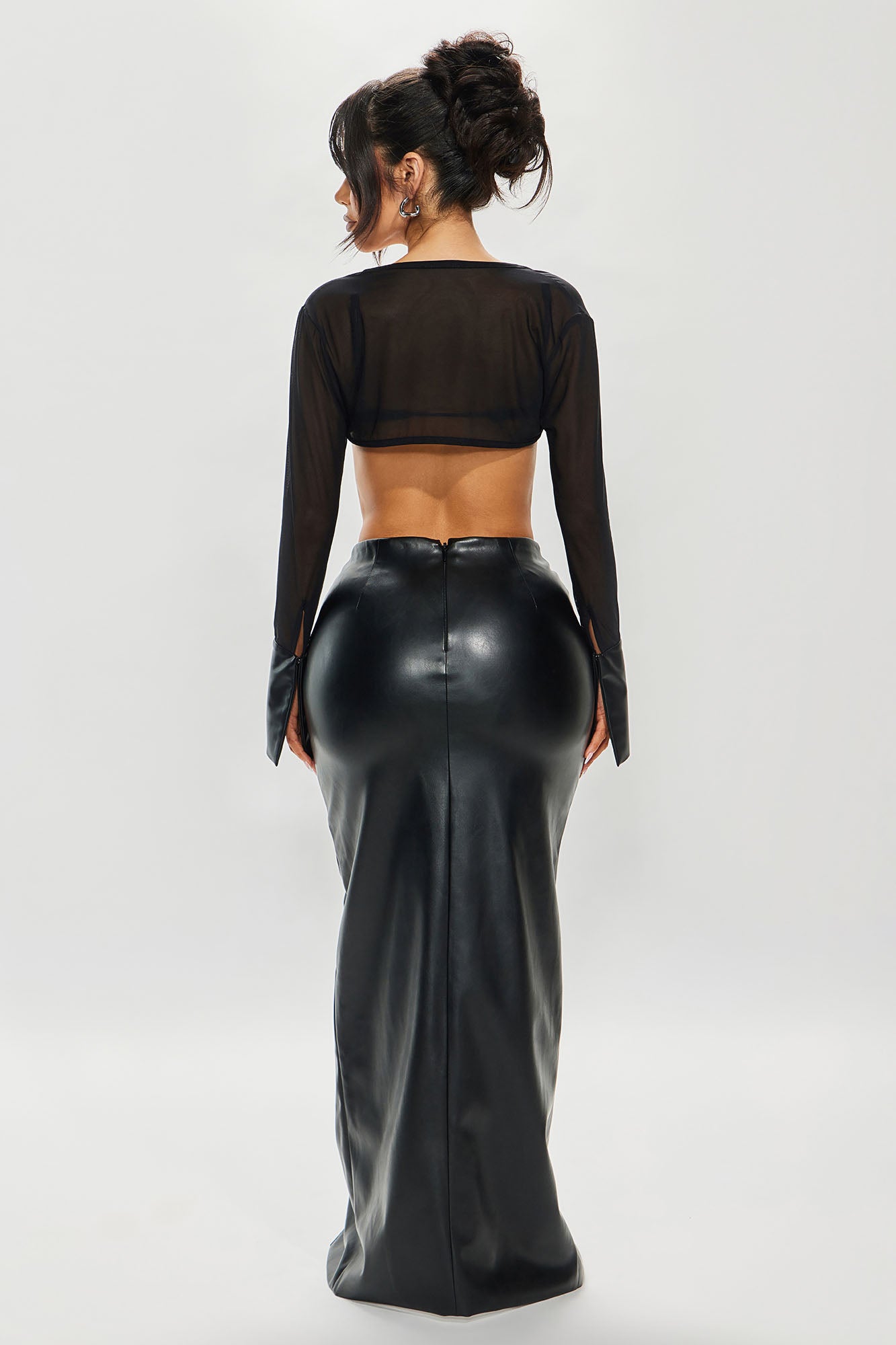 Ruby Sheer Shrug - Black - Image 12