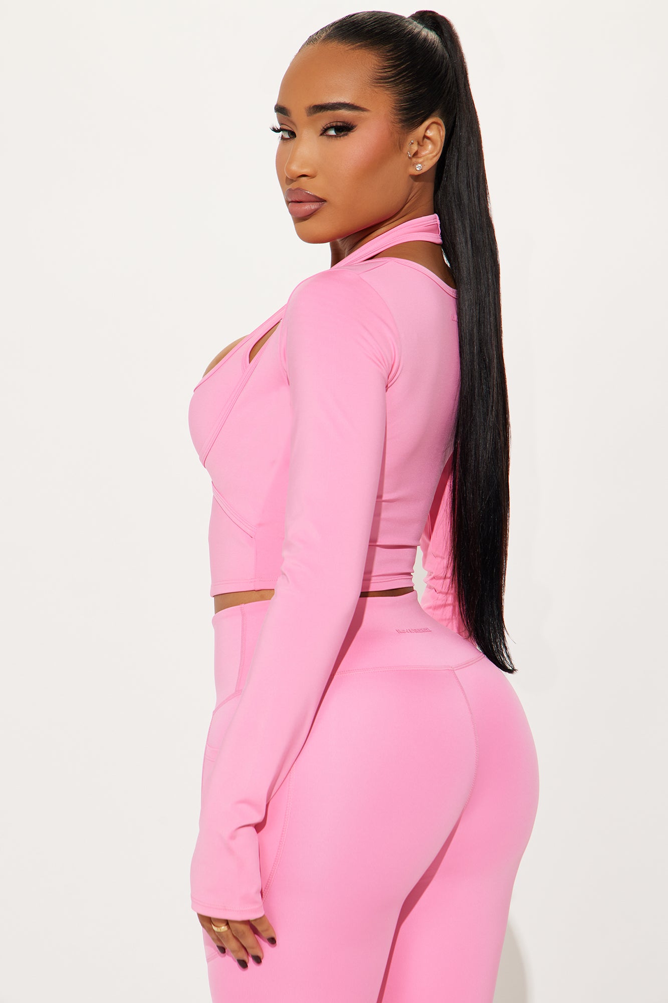 Vital Form Elevate Active Top - Bubblegum Pink - Image 4