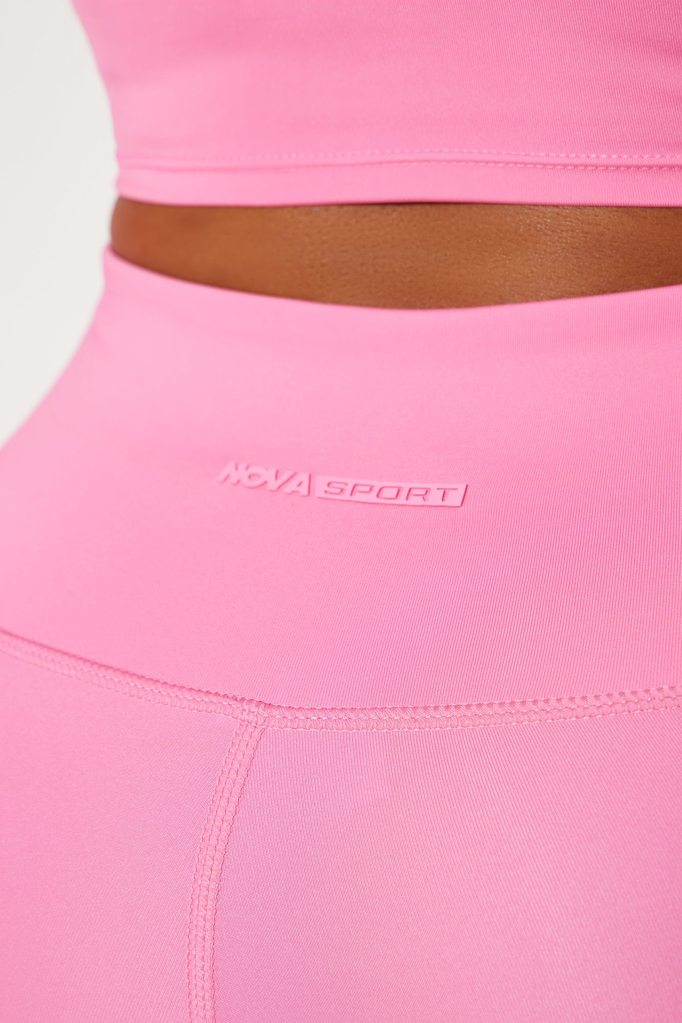 Vital Form 7/8 Elevate Active Legging - Bubblegum Pink - Image 5