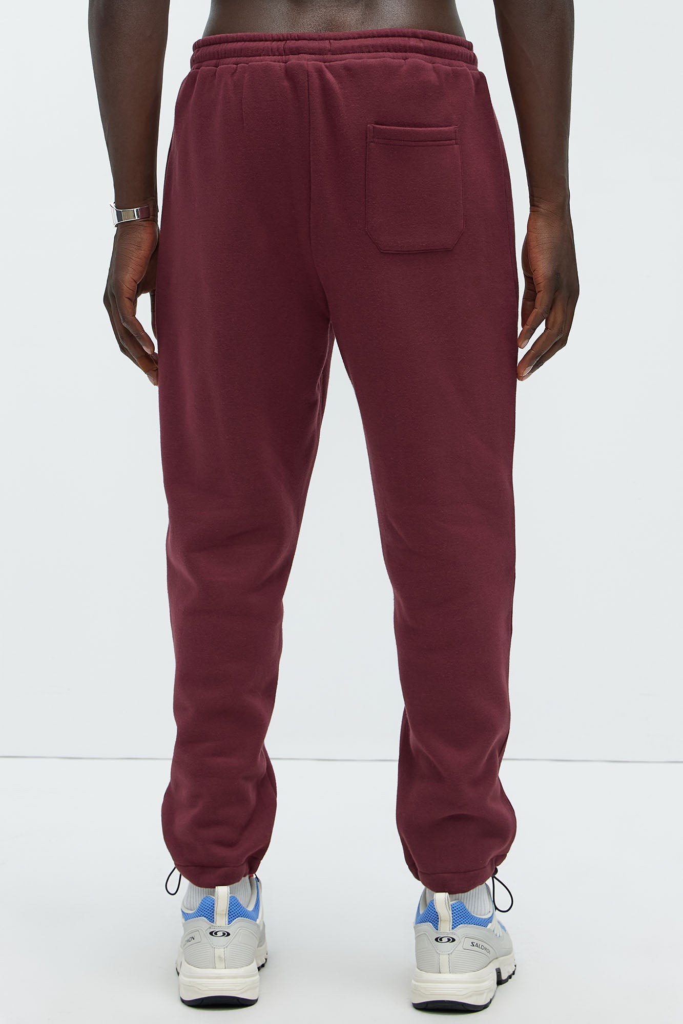 4 Star Champion Sweatpants - Burgundy - Image 4