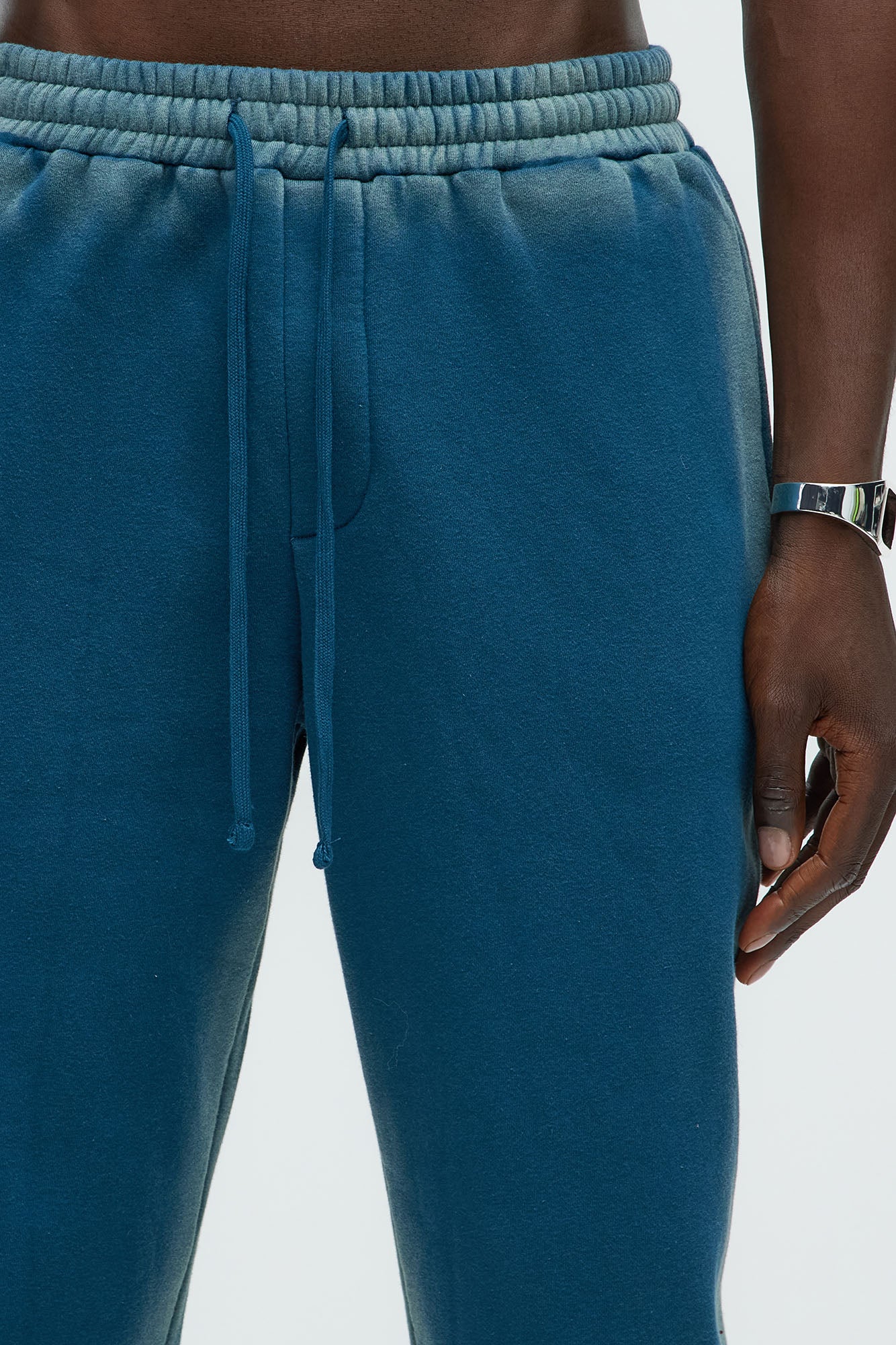 Raynor Tyson Dirty Wash Relaxed Jogger - Blue - Image 5