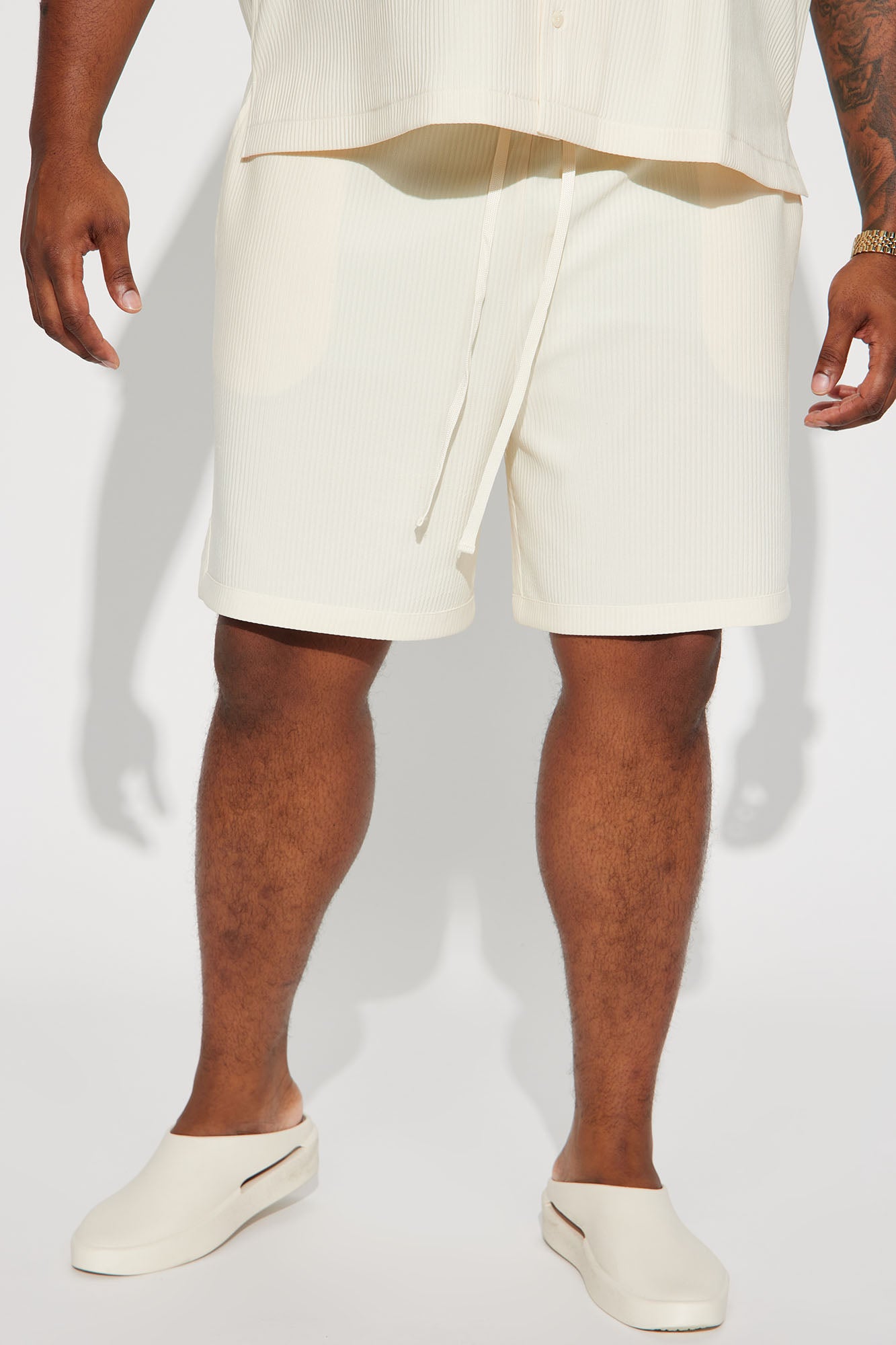 Show Up Basketball Short - Off White - Image 6