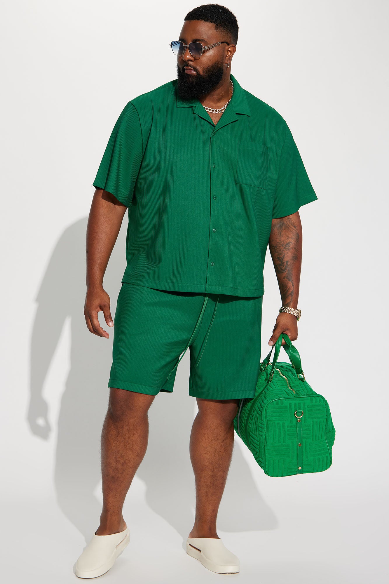 Show Up Basketball Short - Green - Image 6