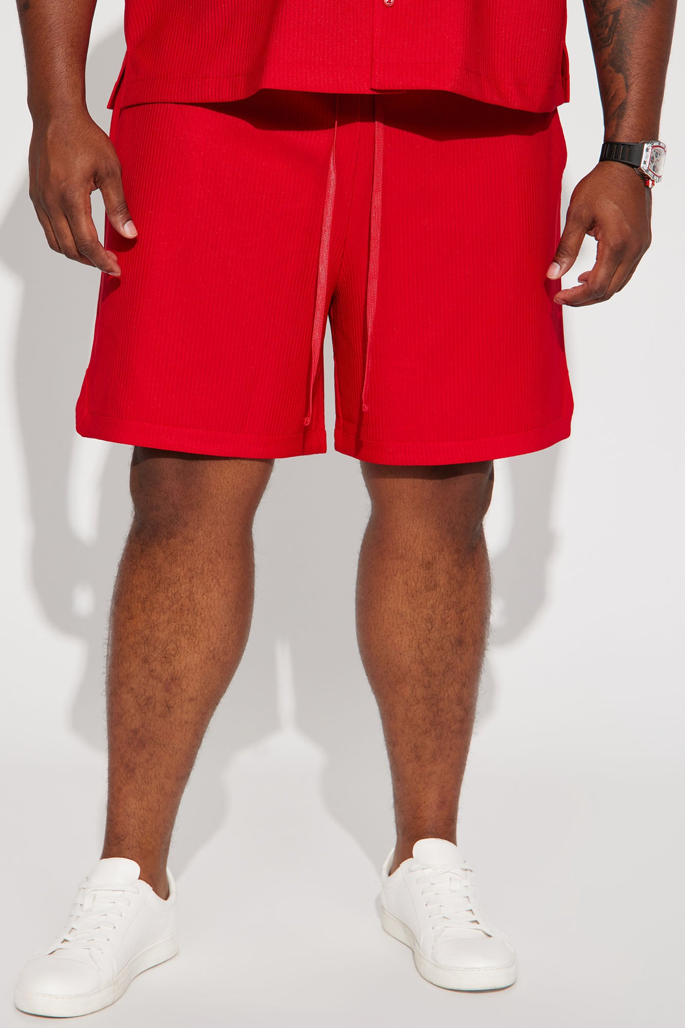Show Up Basketball Short - Red - Image 5