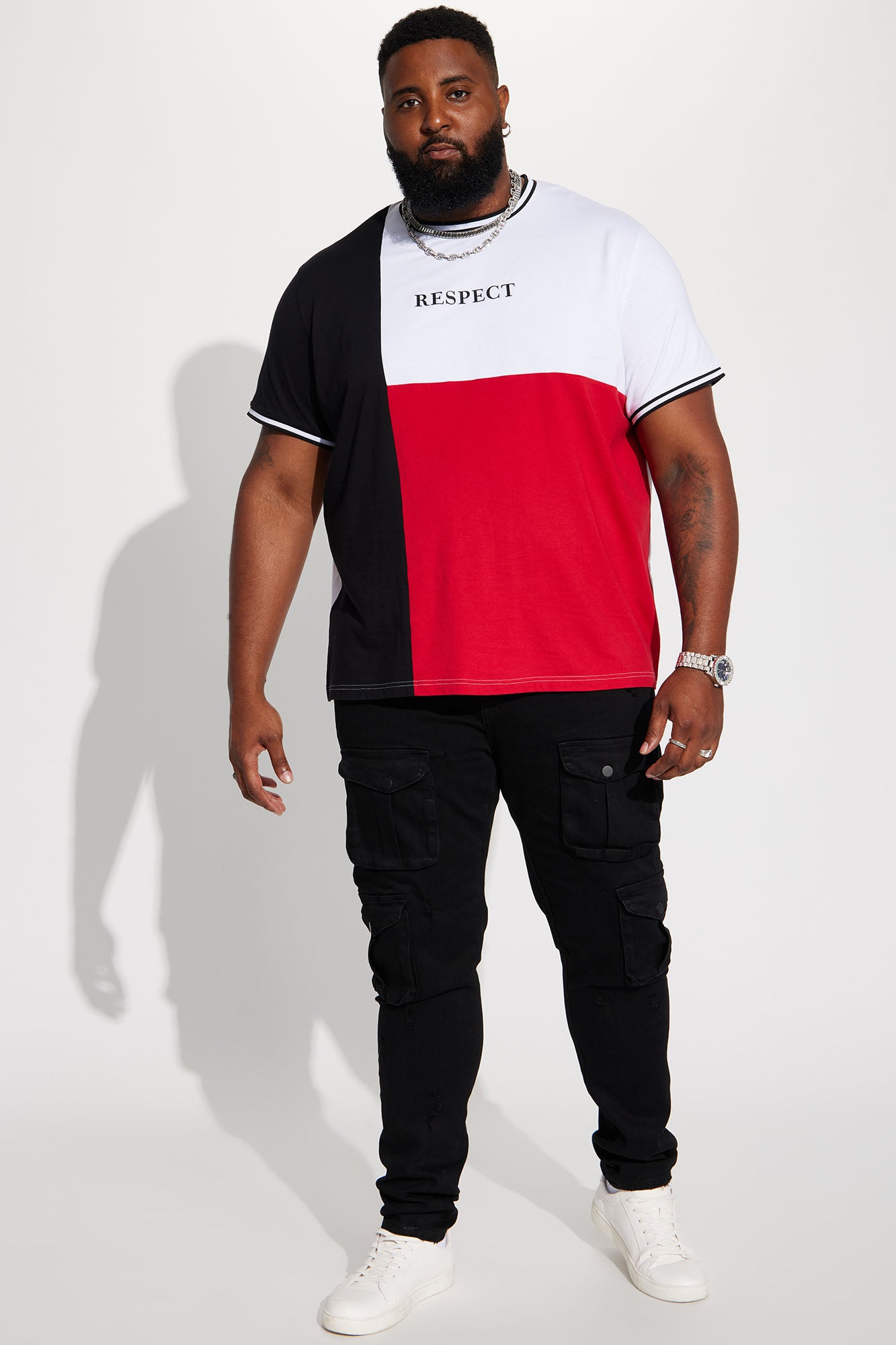Respect Flag Short Sleeve Tee - Multi Color - Image 5