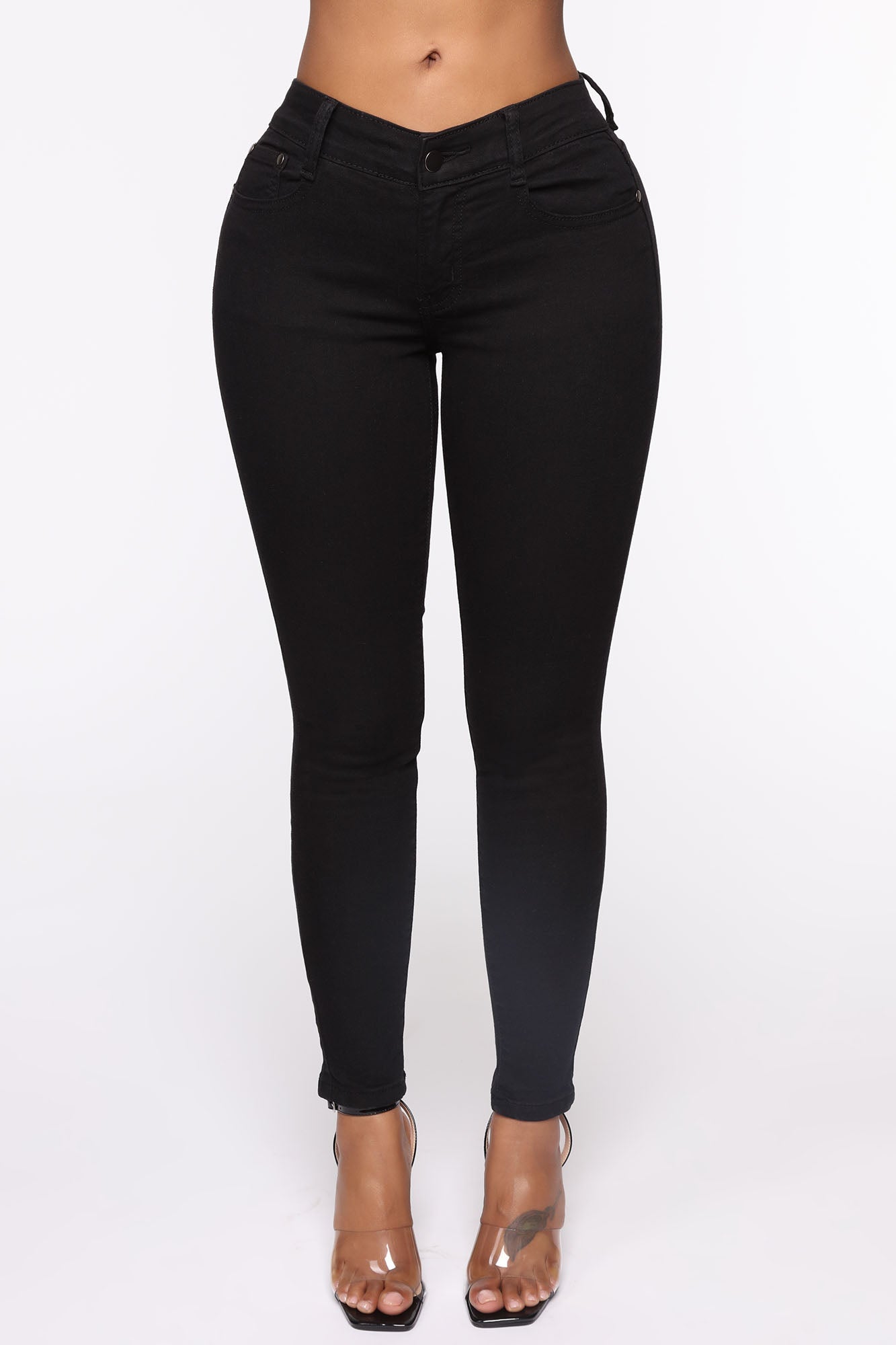 All The Booty Ripped Skinny Jeans - Black - Image 7