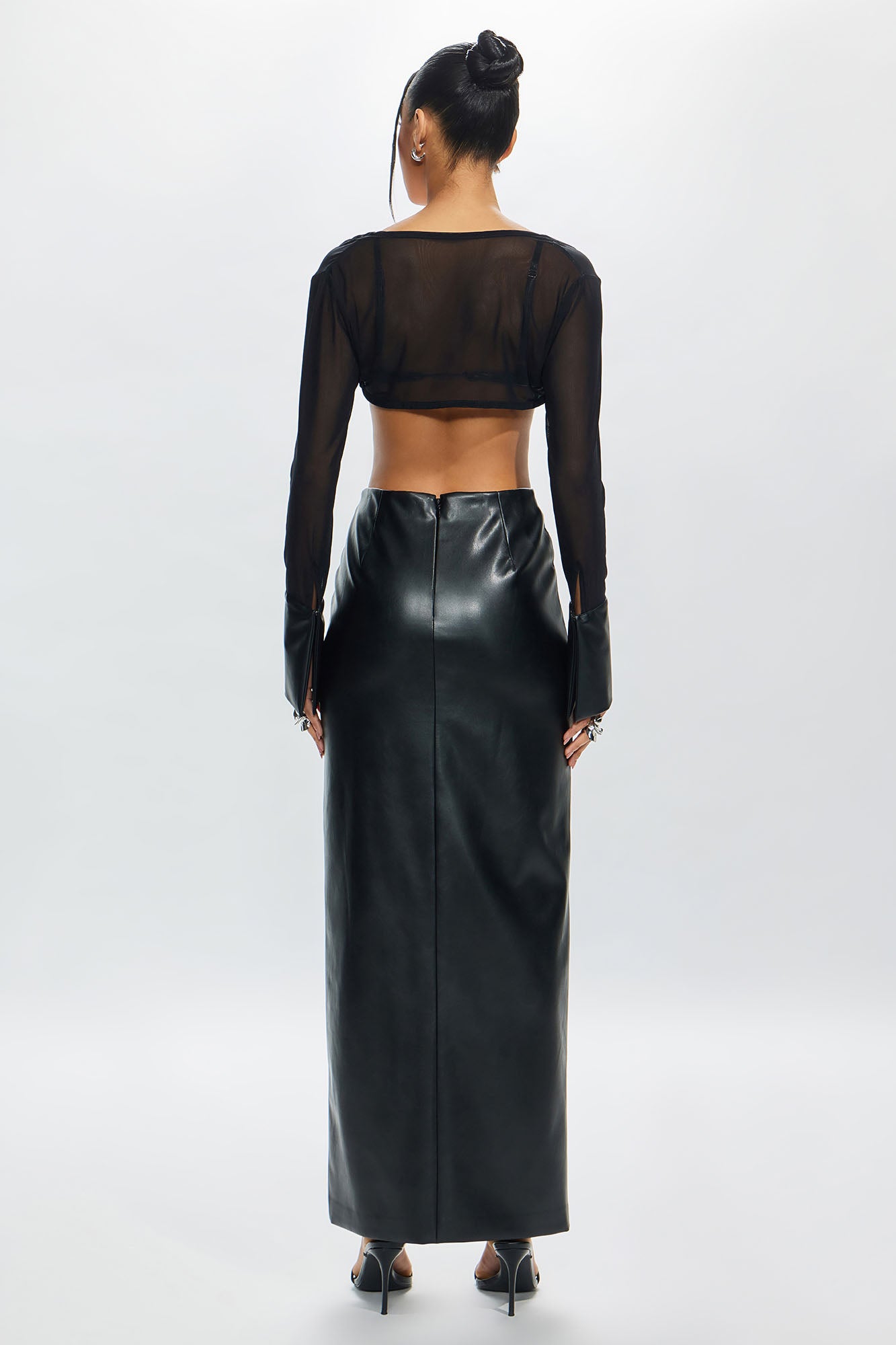 Ruby Sheer Shrug - Black - Image 11
