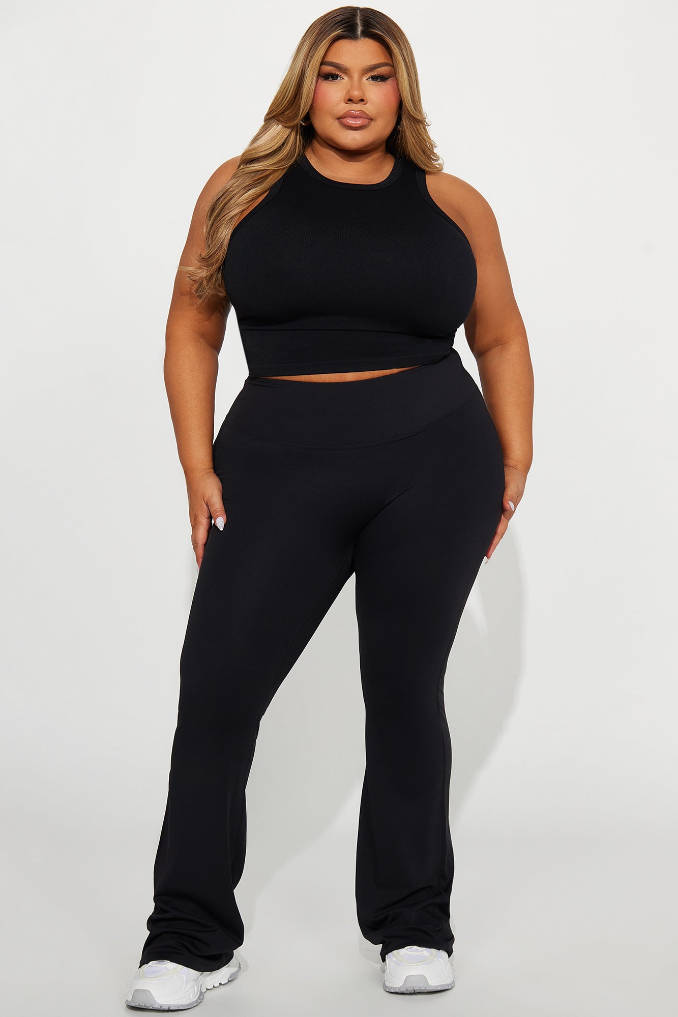 Nyma Ruched Yoga Pant - Black - Image 4