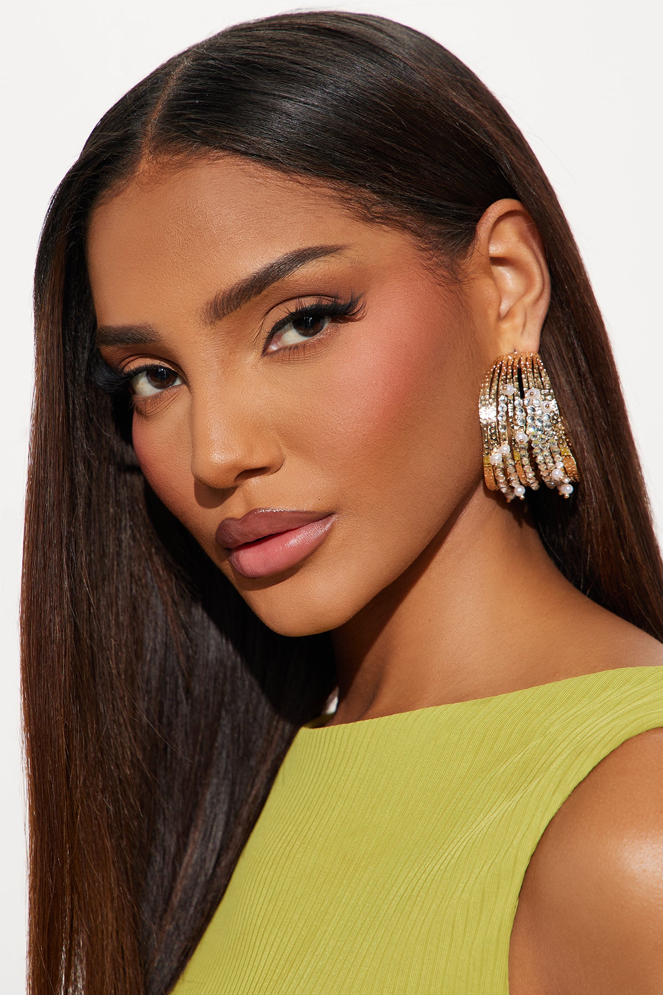 Galaxy Hoop Earrings - Gold - Image 3