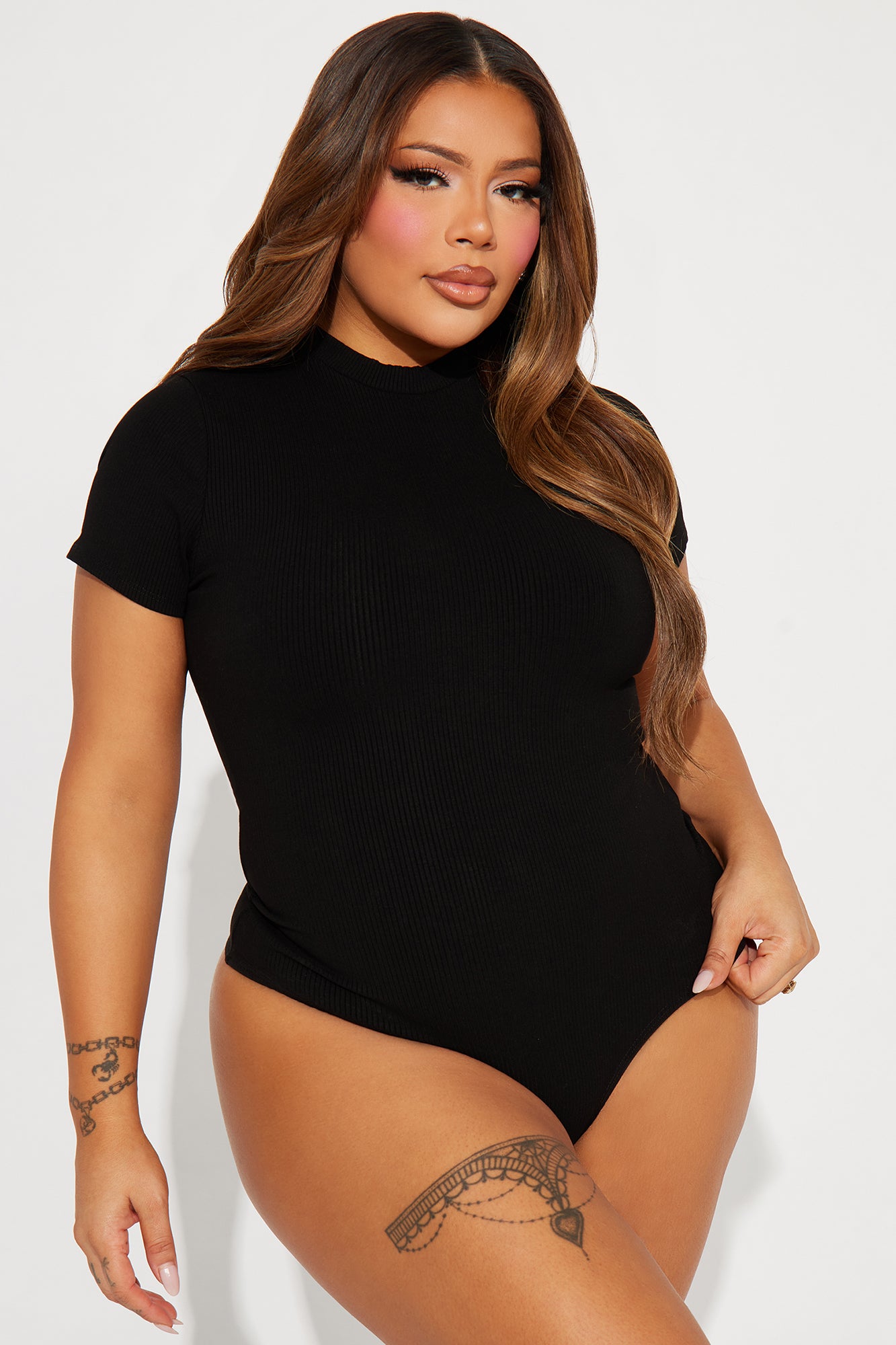Kylie Snatched Bodysuit - Black - Image 5