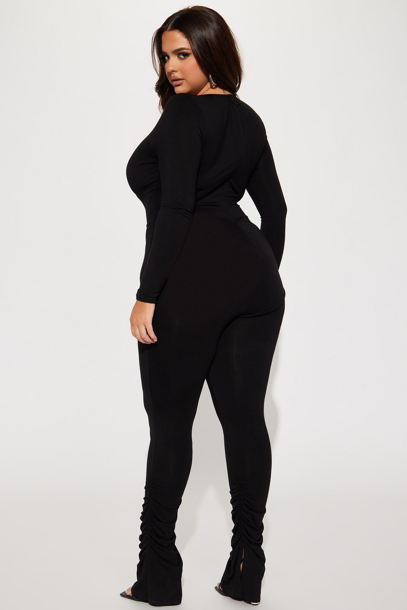 Slay All Day Jumpsuit - Black - Image 8