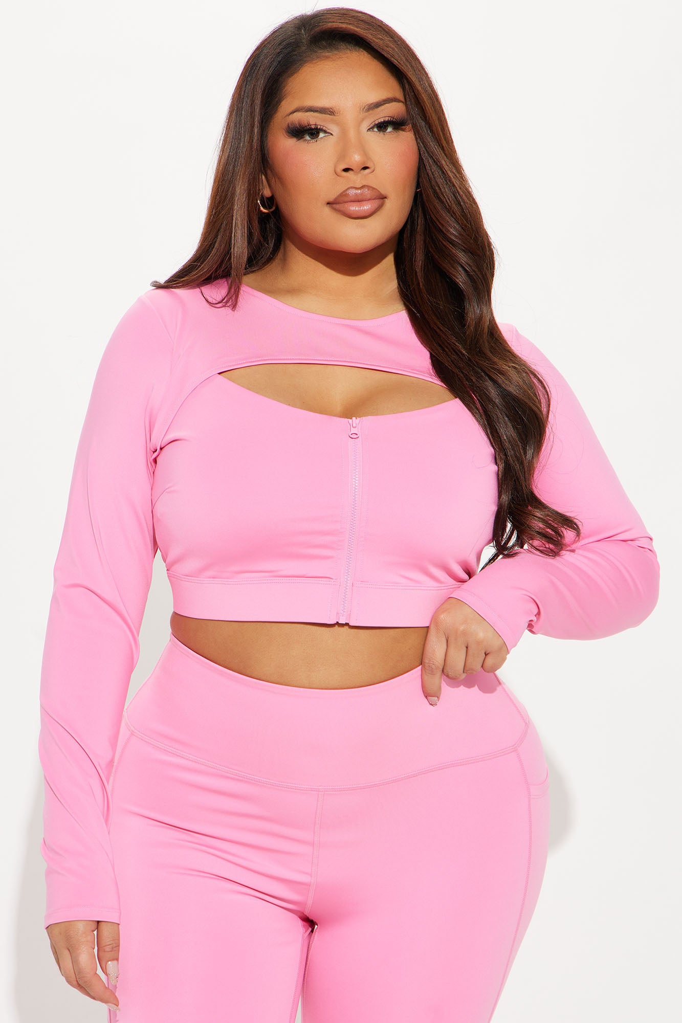 Pirouette Elevate Active Top - Bubblegum Pink - Image 5