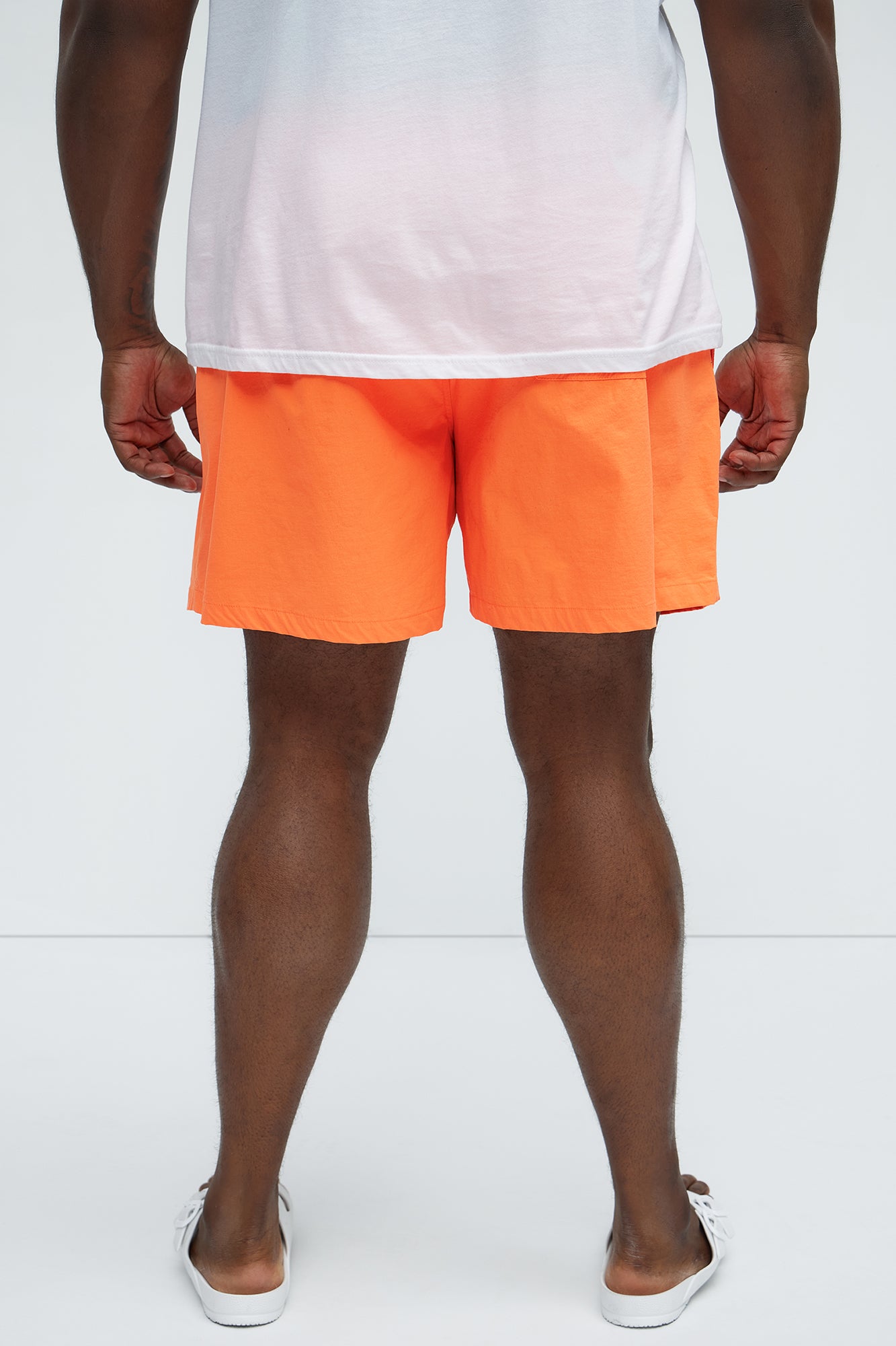 Montez Stretch Swim Trunk Classic - Orange - Image 7