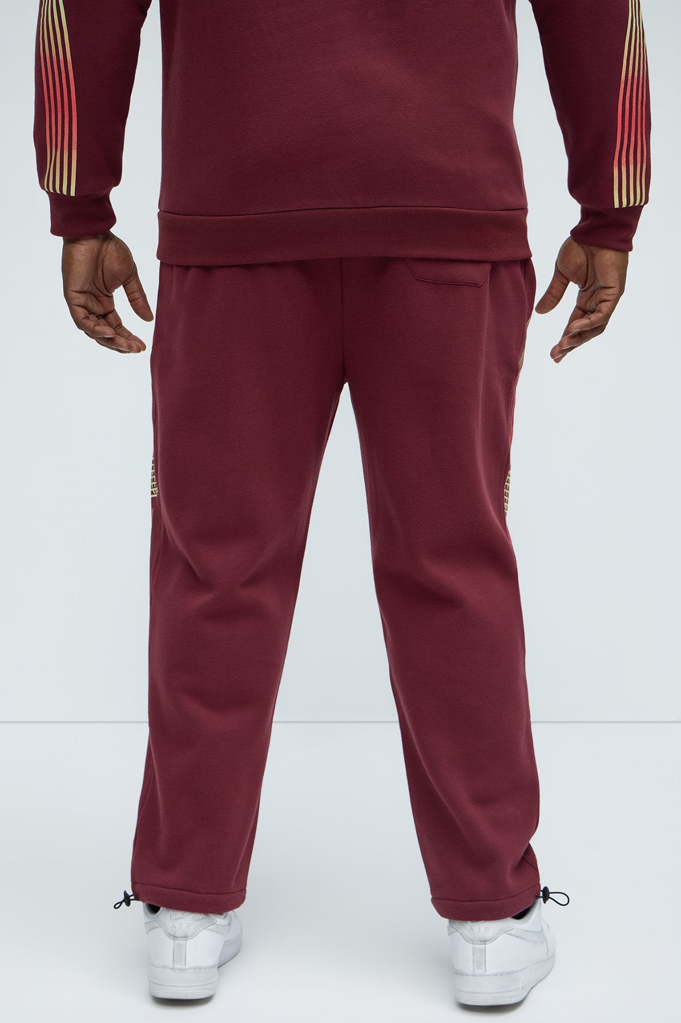 4 Star Champion Sweatpants - Burgundy - Image 9