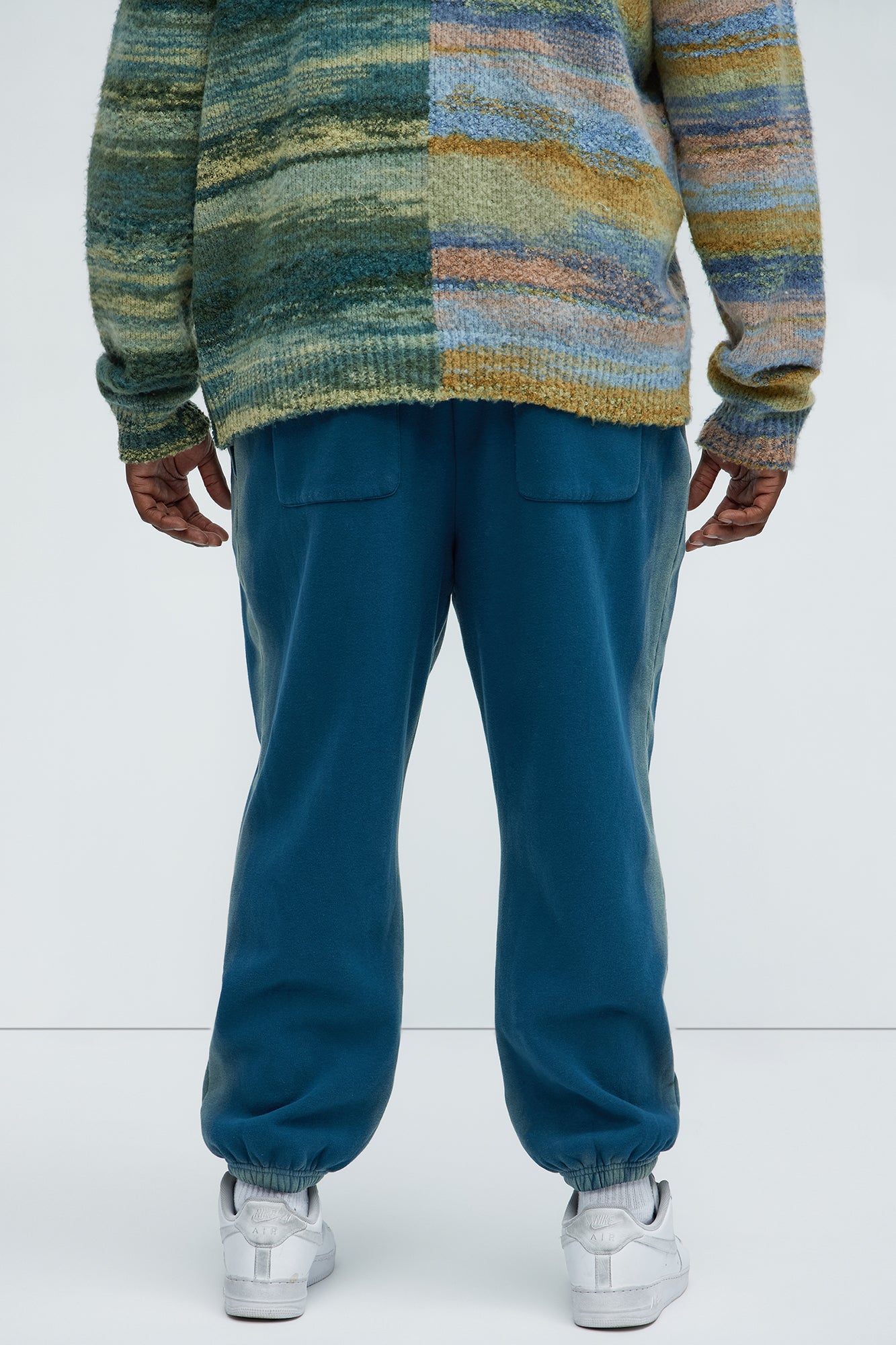 Raynor Tyson Dirty Wash Relaxed Jogger - Blue - Image 9