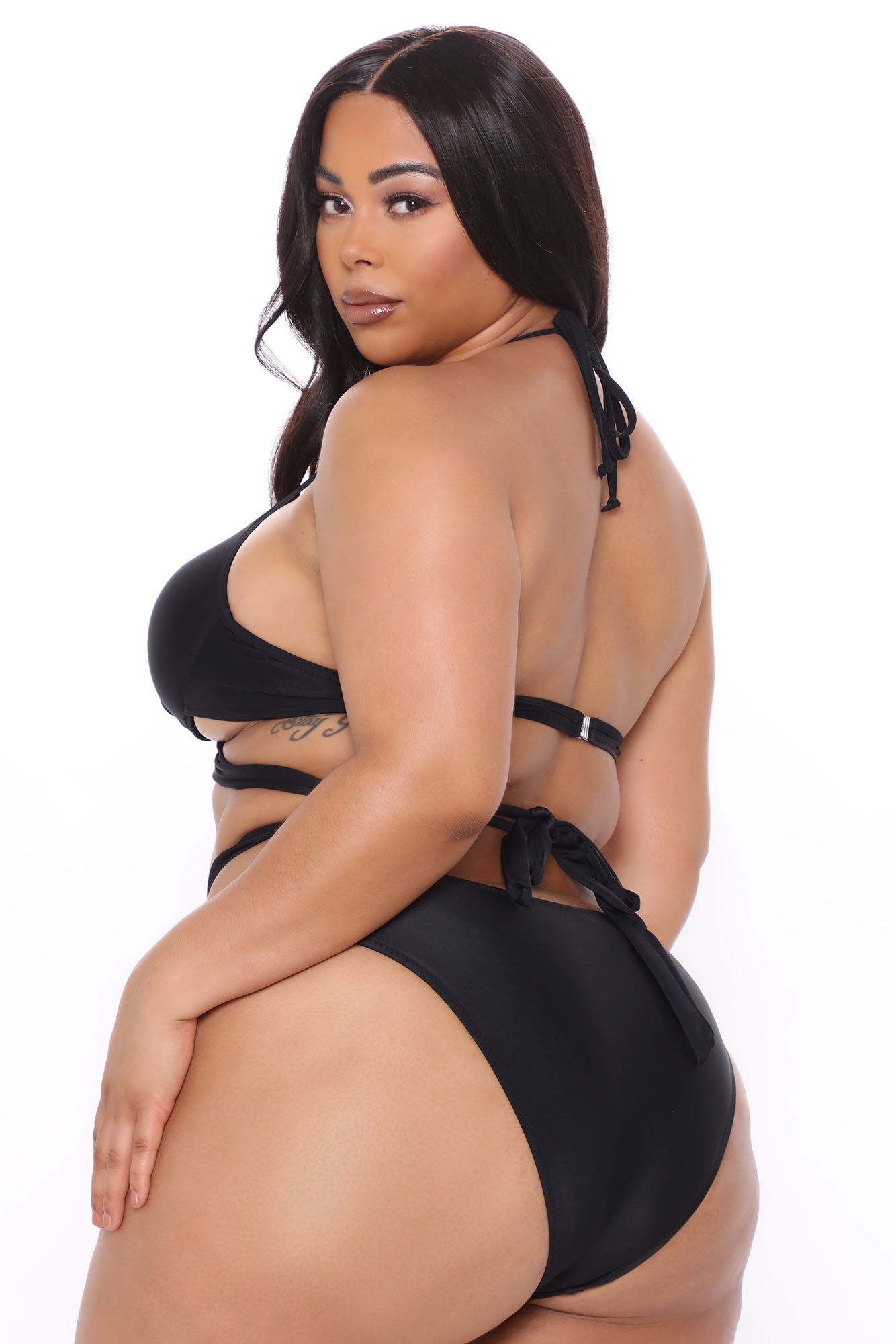 Watch Me Tan 2 Piece Bikini - Black - Image 4