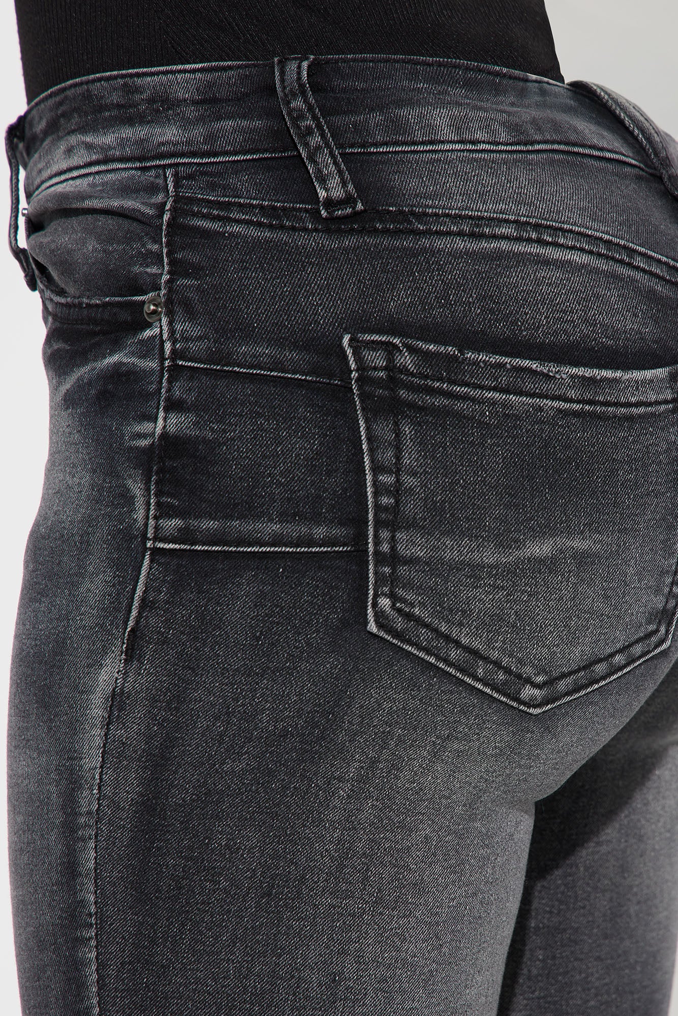 Yes To Heaven Stretch Skinny Jeans - Black Wash - Image 3