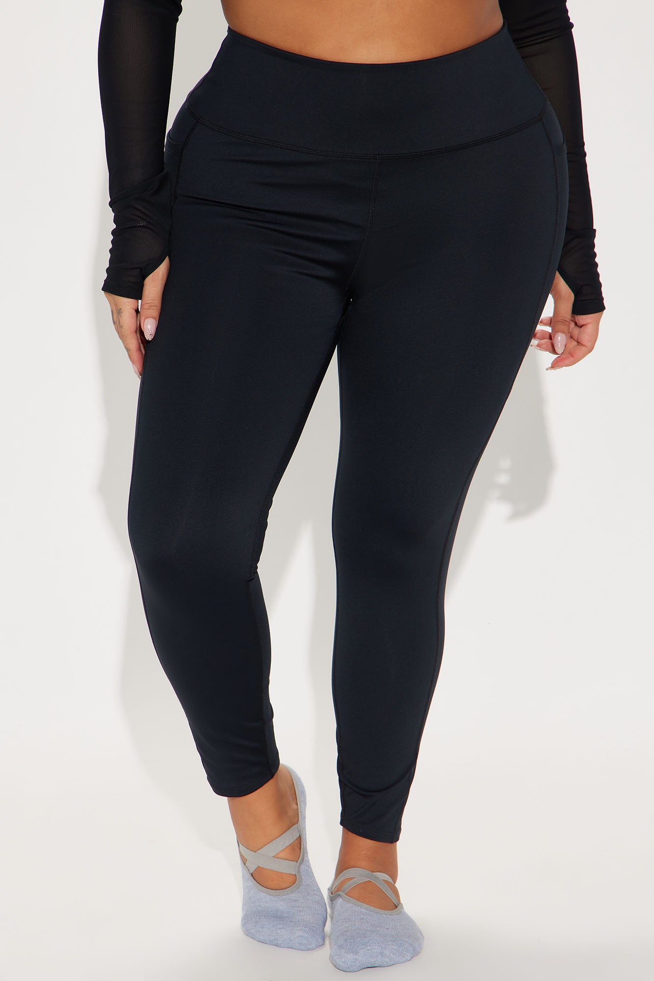 Vital Form 7/8 Elevate Active Legging - Black - Image 4