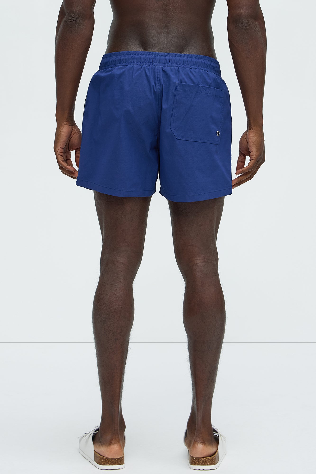 Montez Stretch Swim Trunk Short - Navy - Image 4