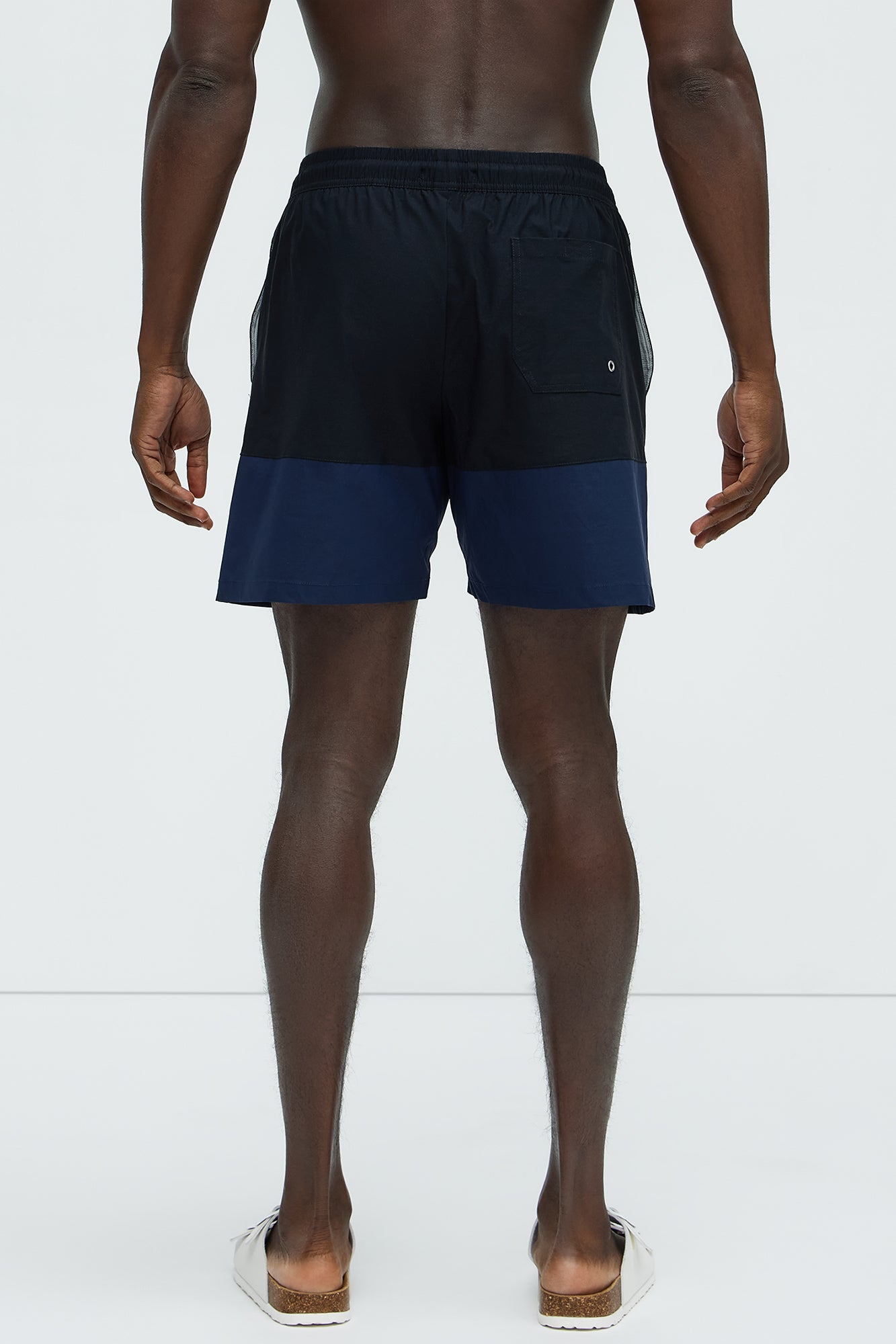 Colorblock Swim Classic Trunk - Black/combo - Image 4