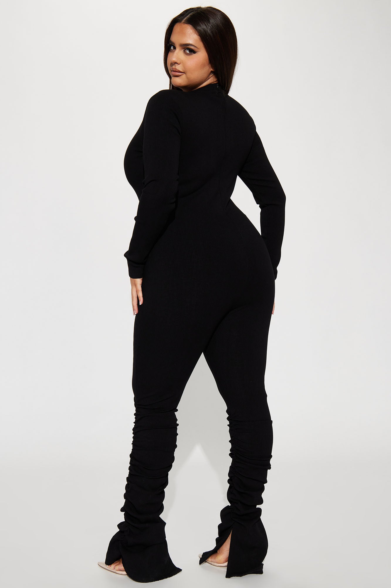 Claudia Snatched Jumpsuit - Black - Image 7