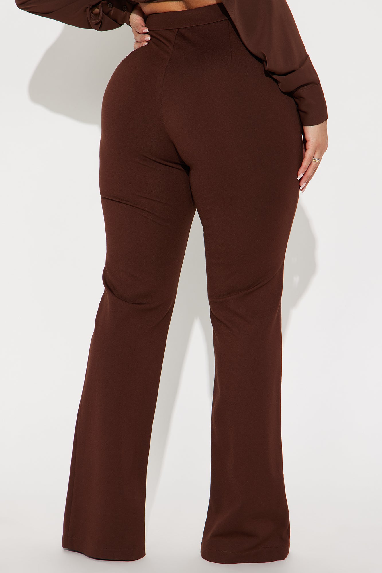 Ellery Split Hem Trouser - Brown - Image 3