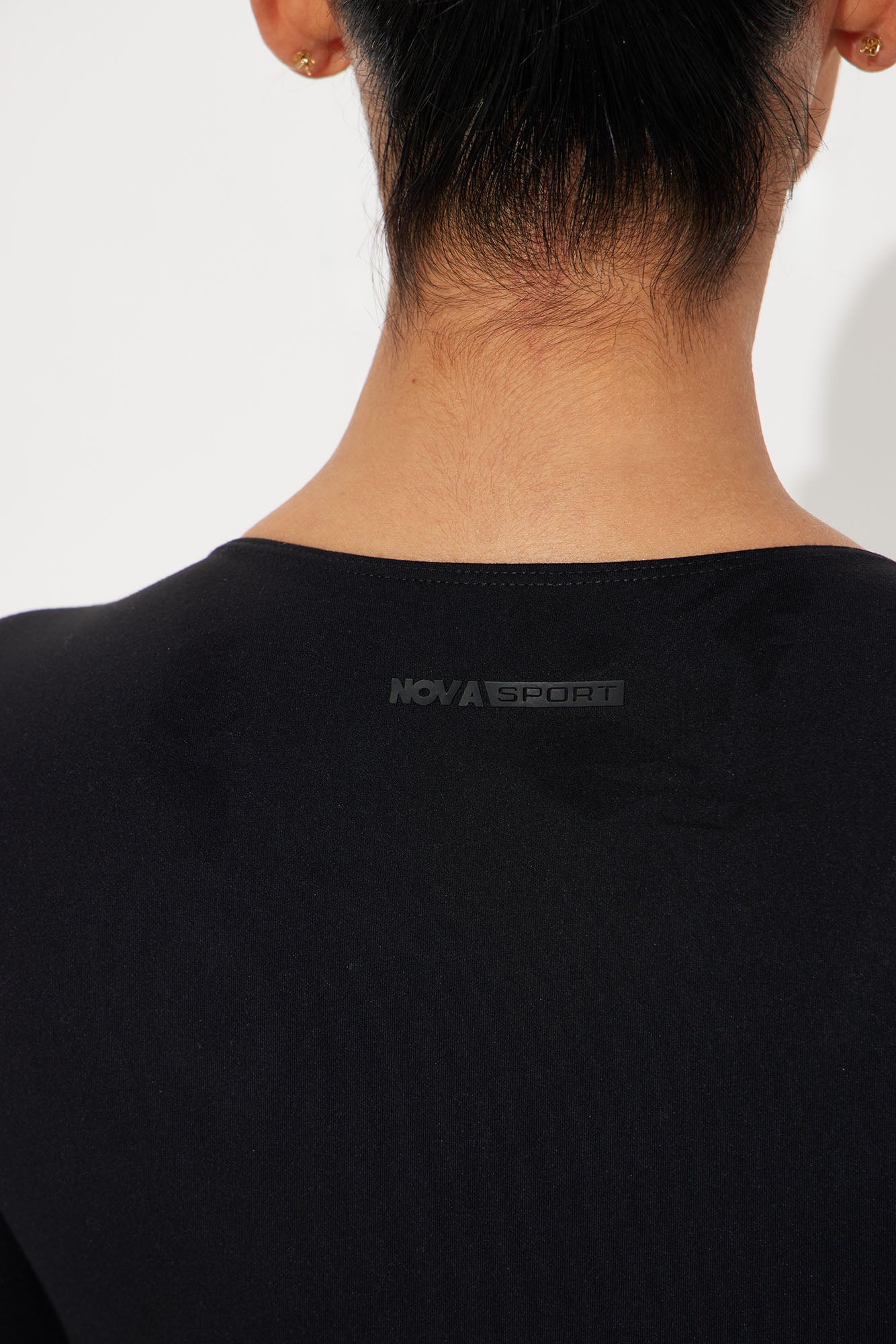 Free Flow Super Soft Active Top - Black - Image 4