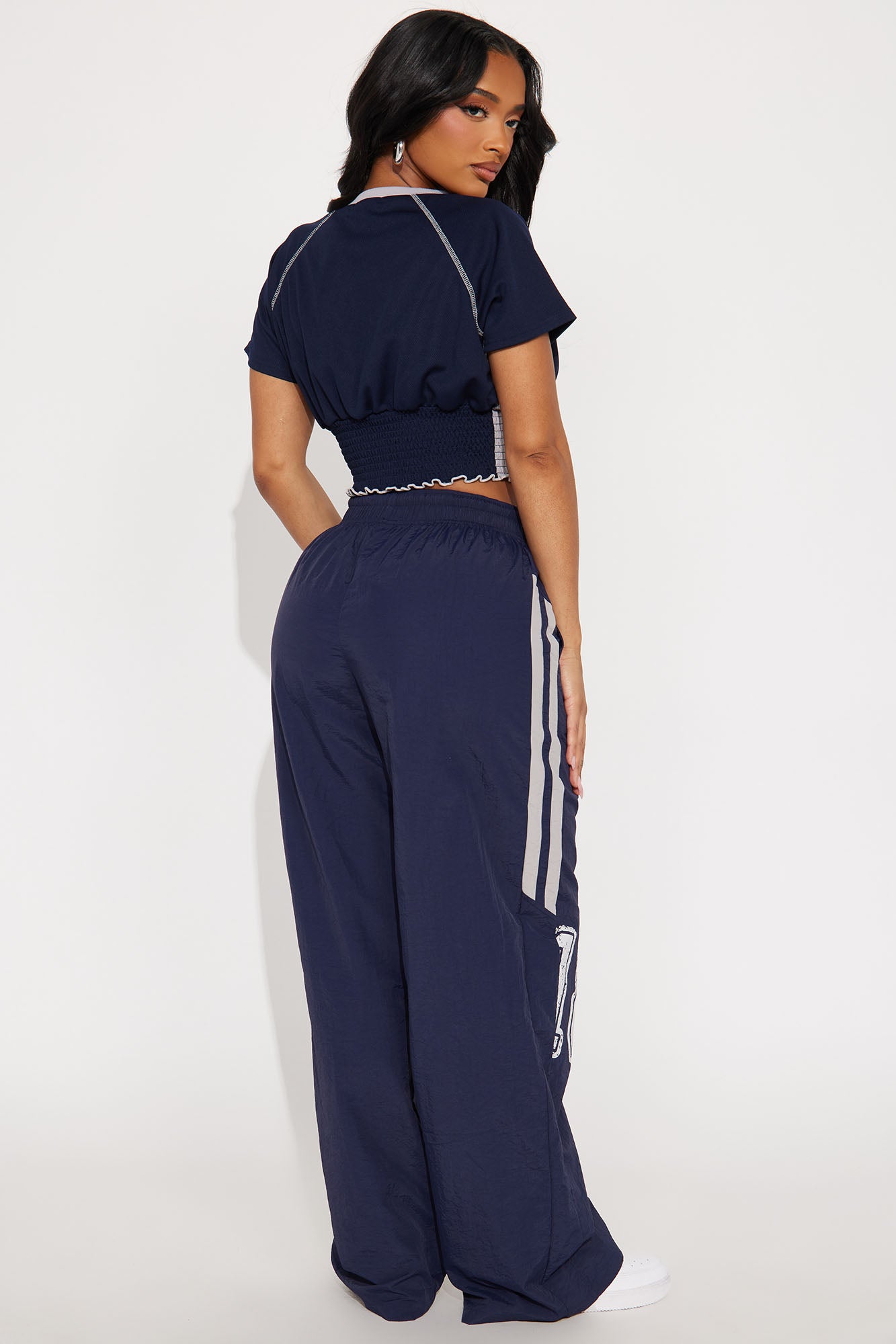 18 Wishes Pant Set - Navy - Image 4