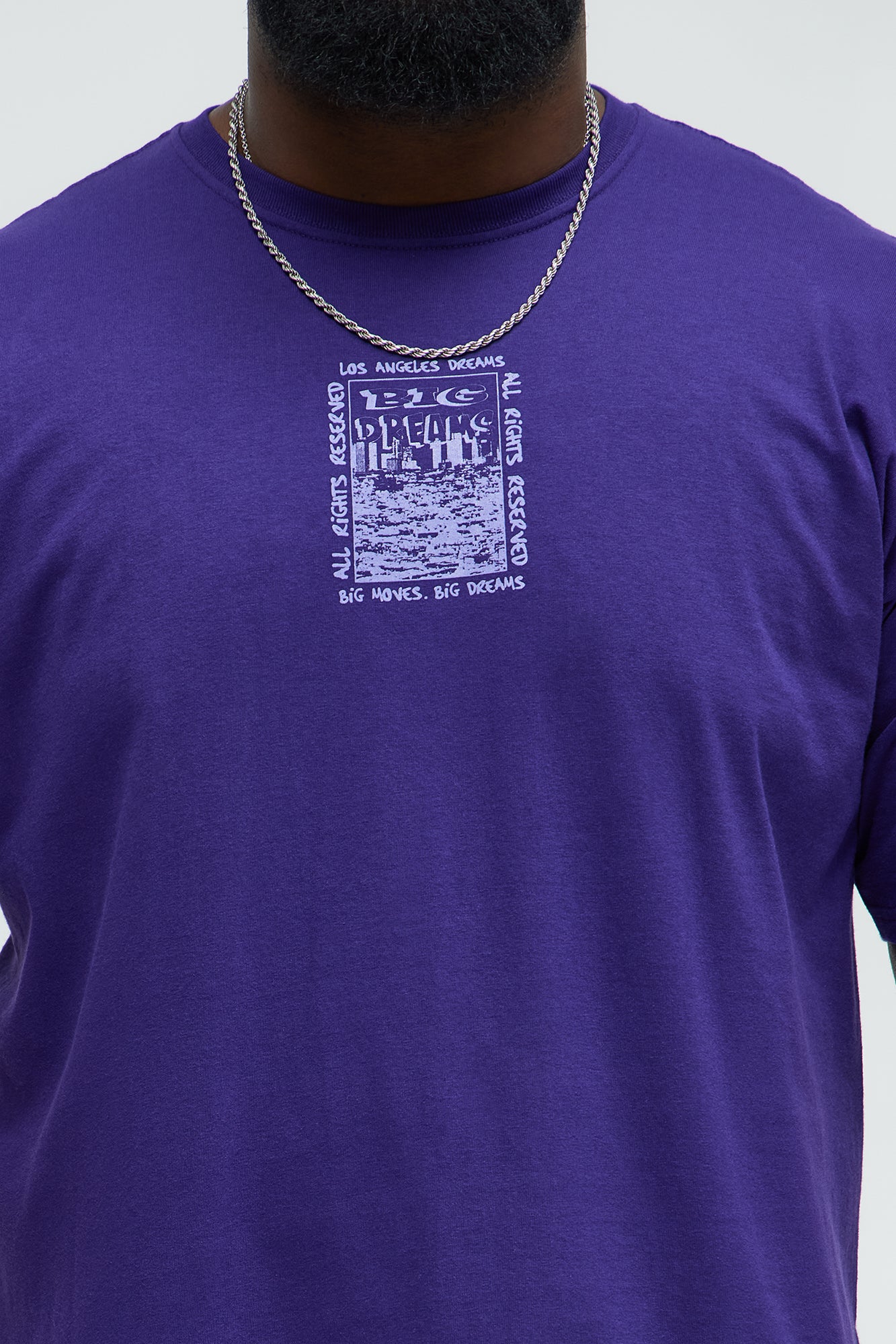 Big Dreams Short Sleeve Tee - Purple - Image 8