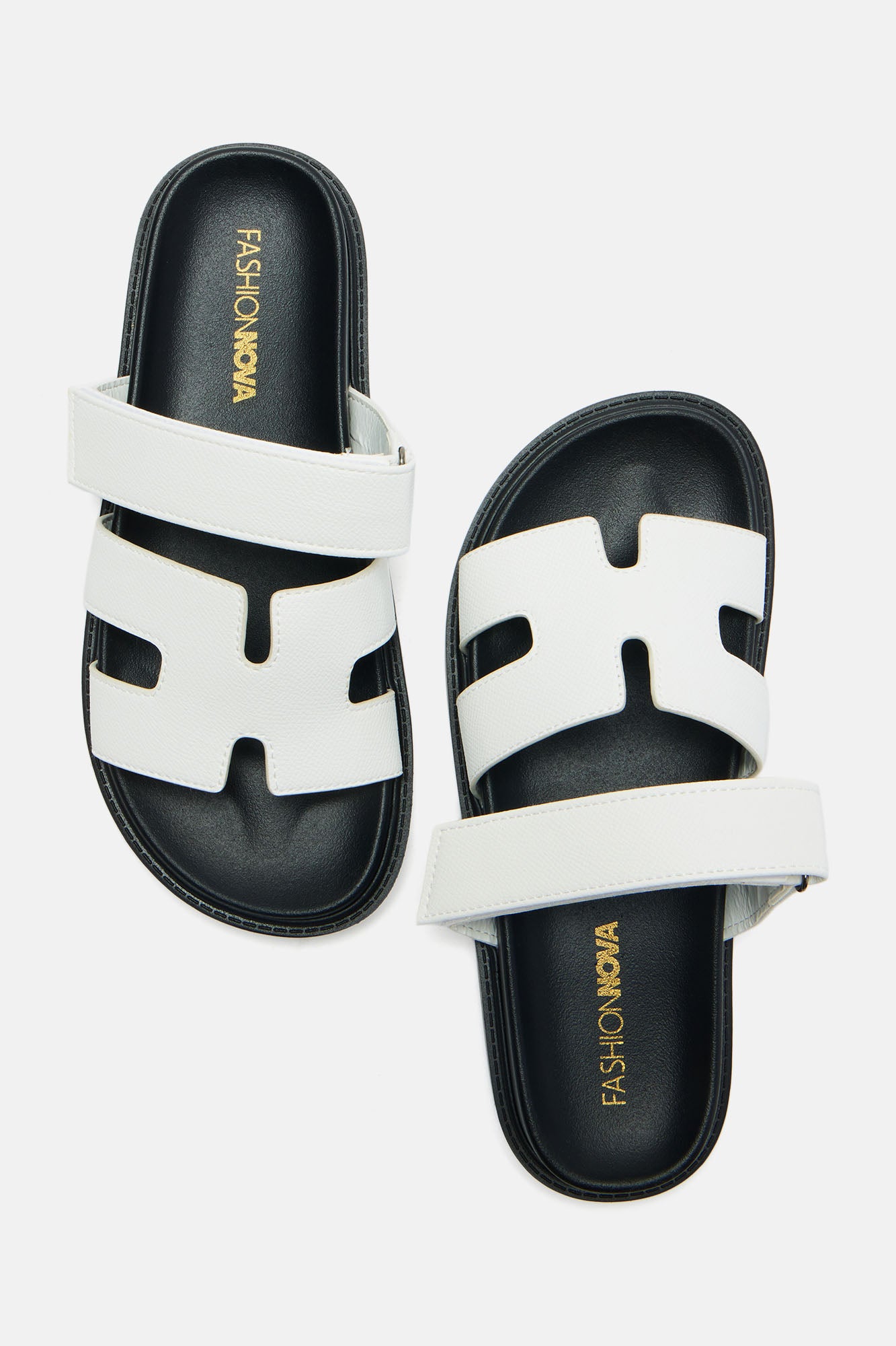 Agnes Flat Sandals - White - Image 3