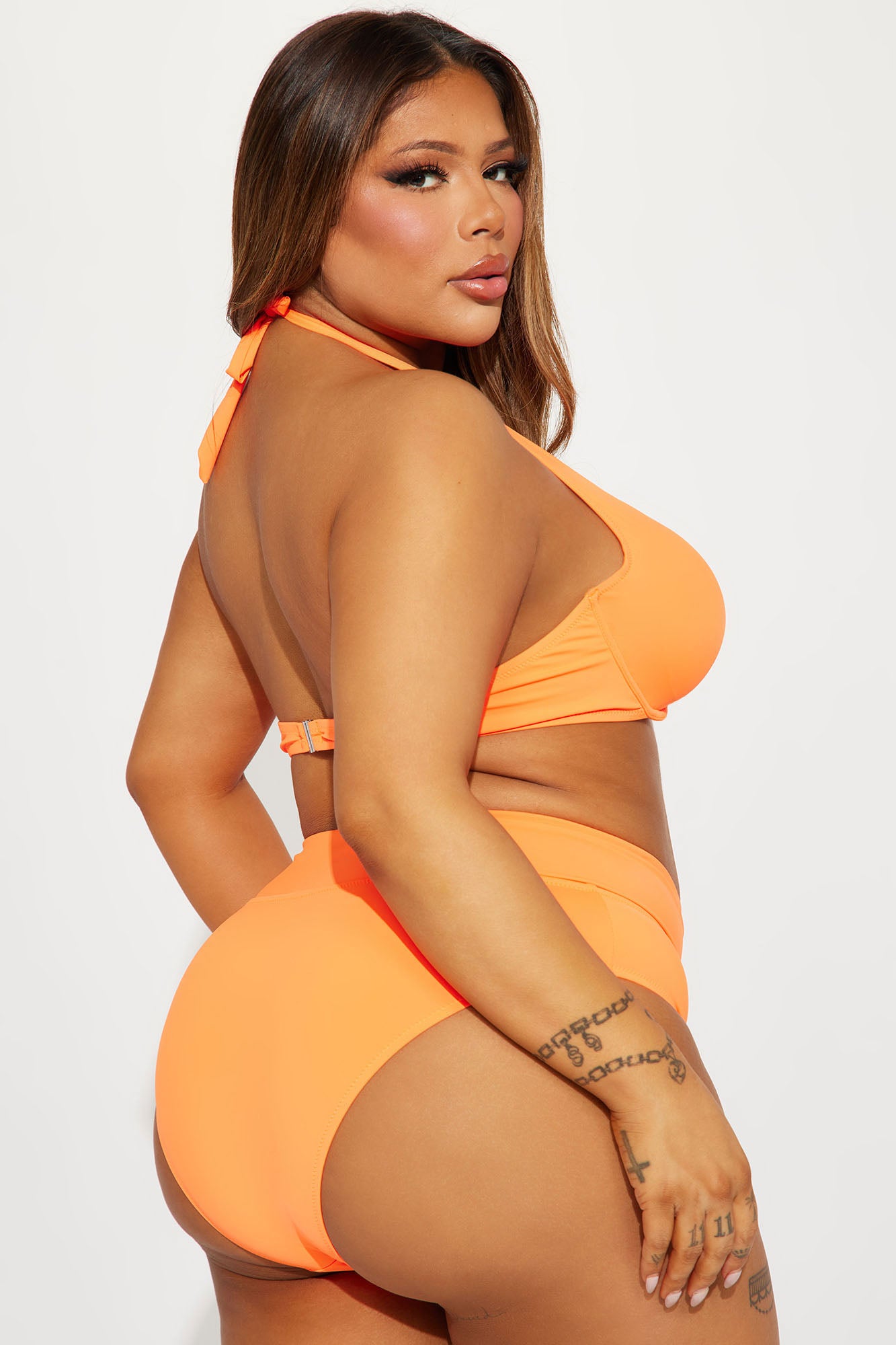 Adventures At The Beach 2 Piece Bikini - Neon Orange - Image 6