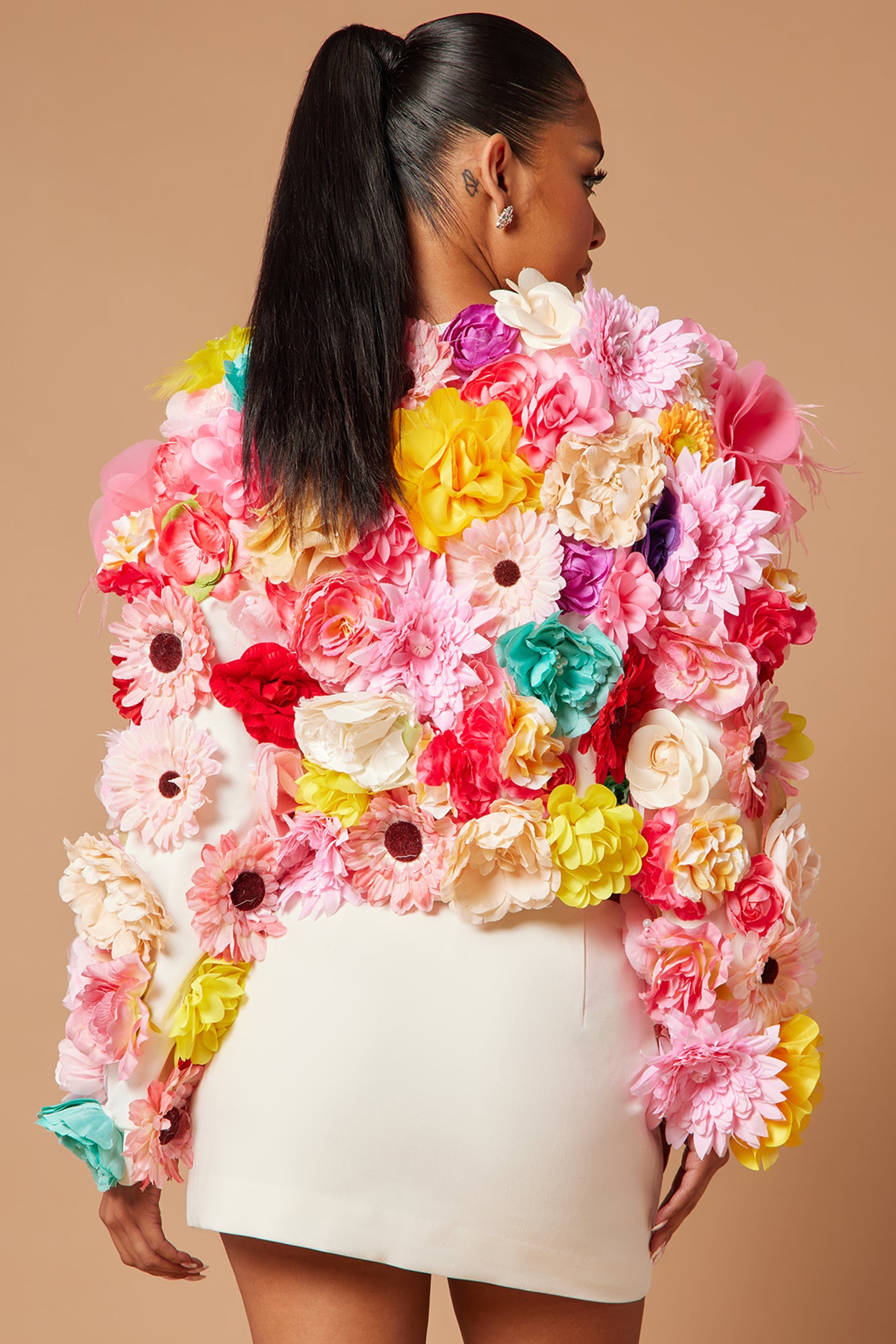 Romi Floral Jacket - Multi Color - Image 4