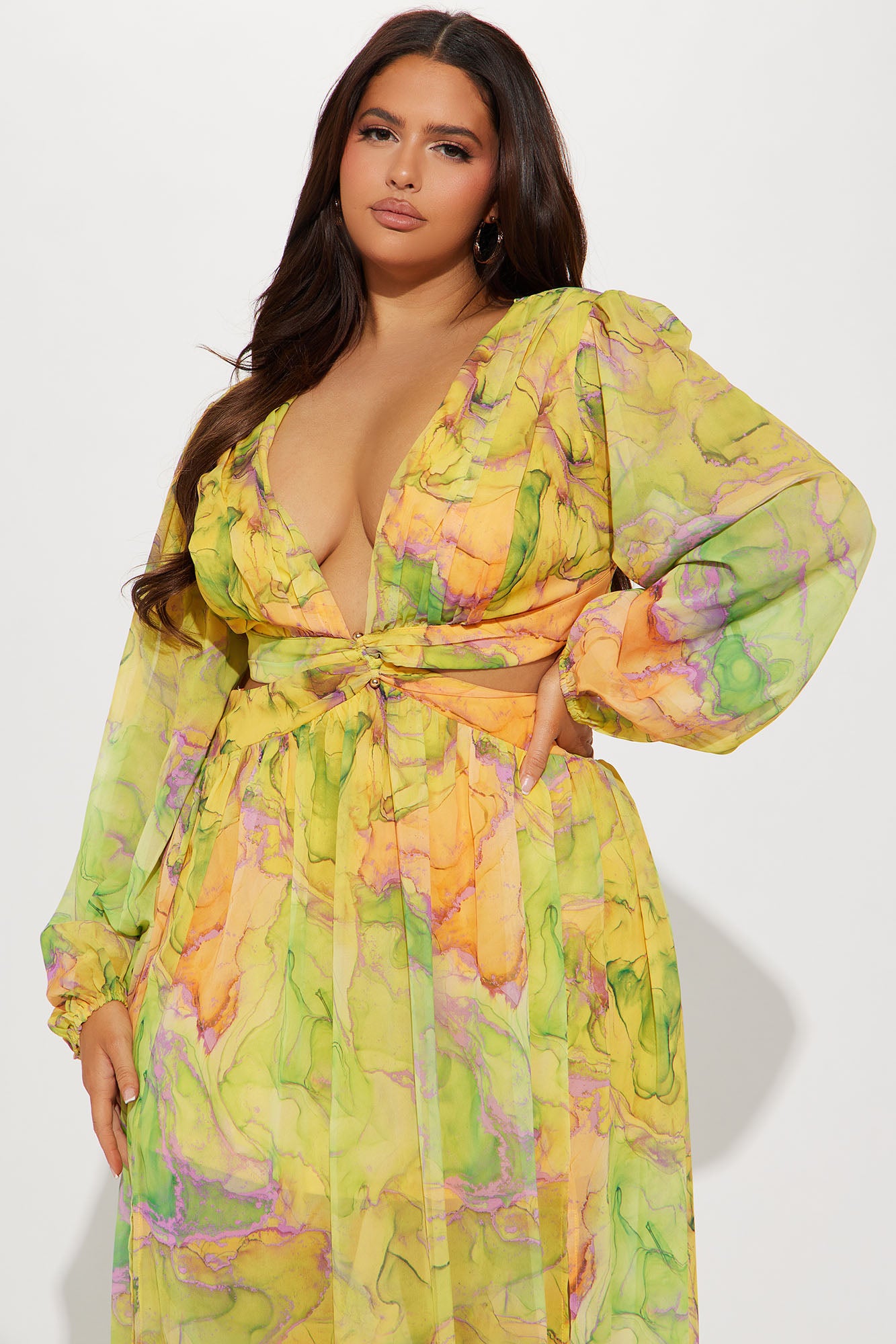 Willow Maxi Dress - Yellow/combo - Image 6