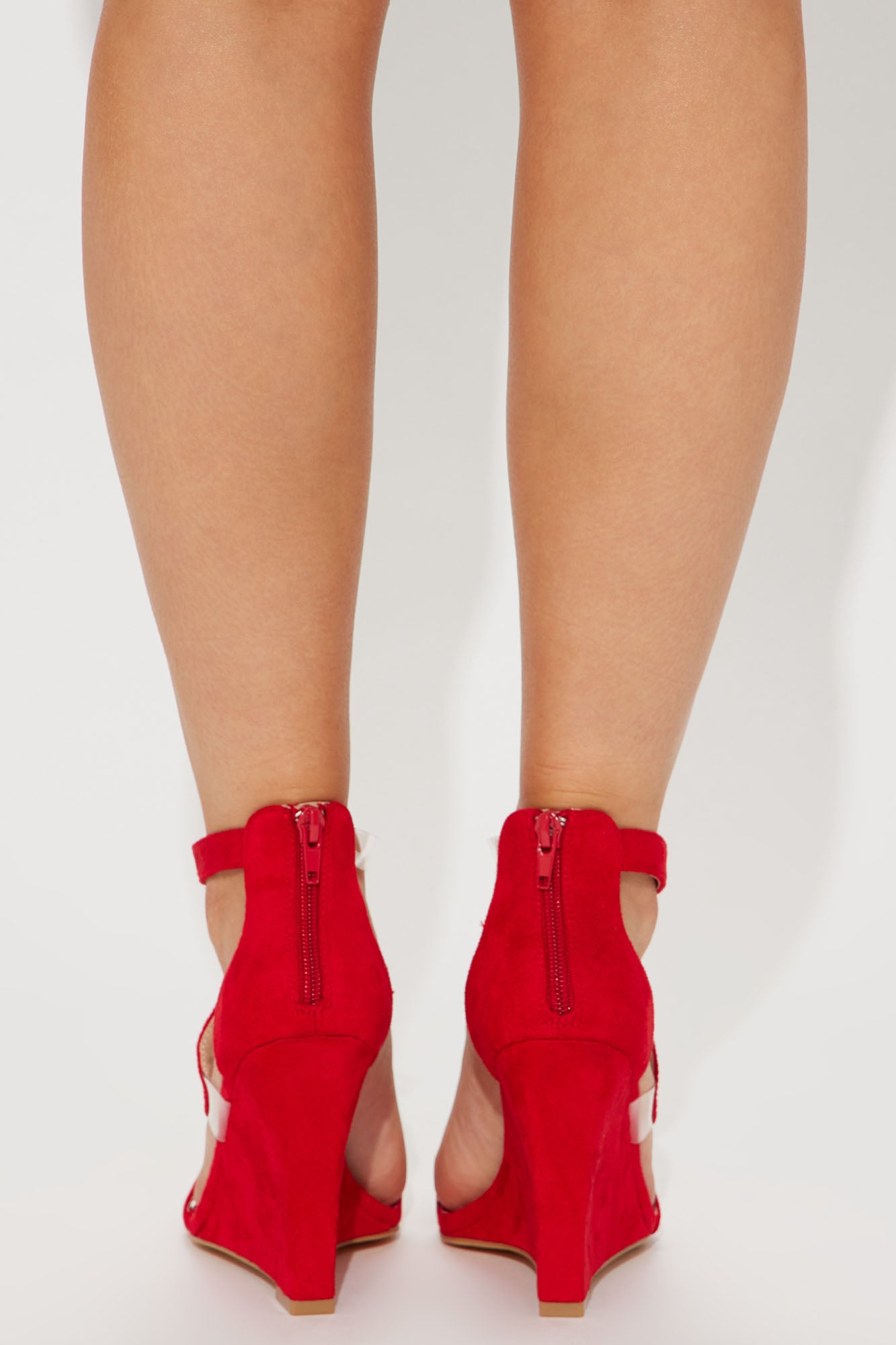Haute And Bothered Wedges - Red - Image 4