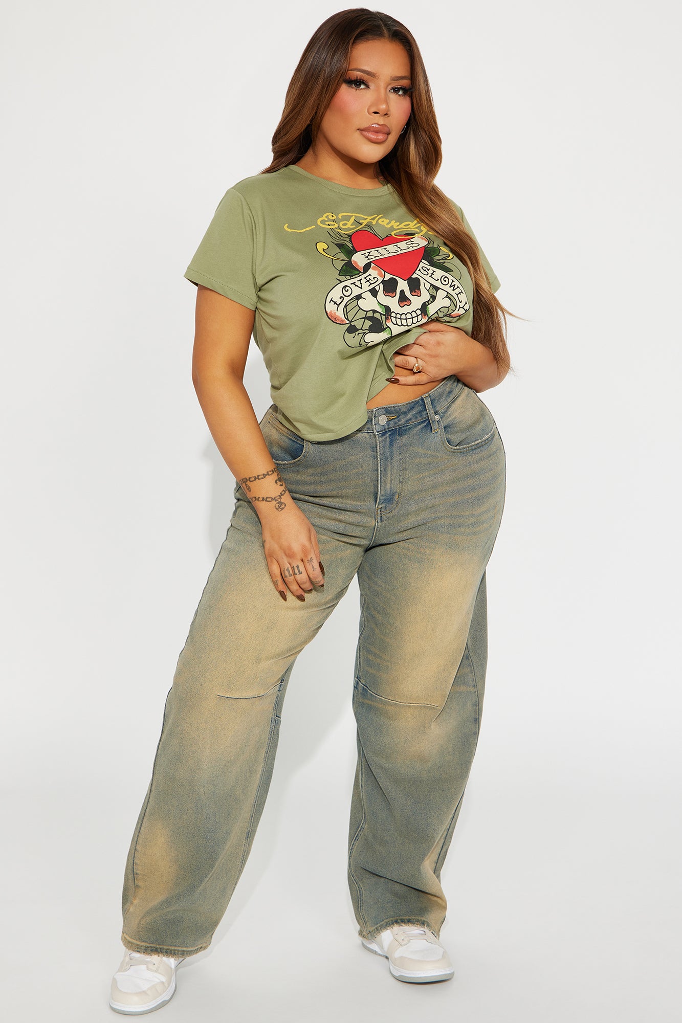 Always Pressed Baggy Jeans - Vintage Wash - Image 4