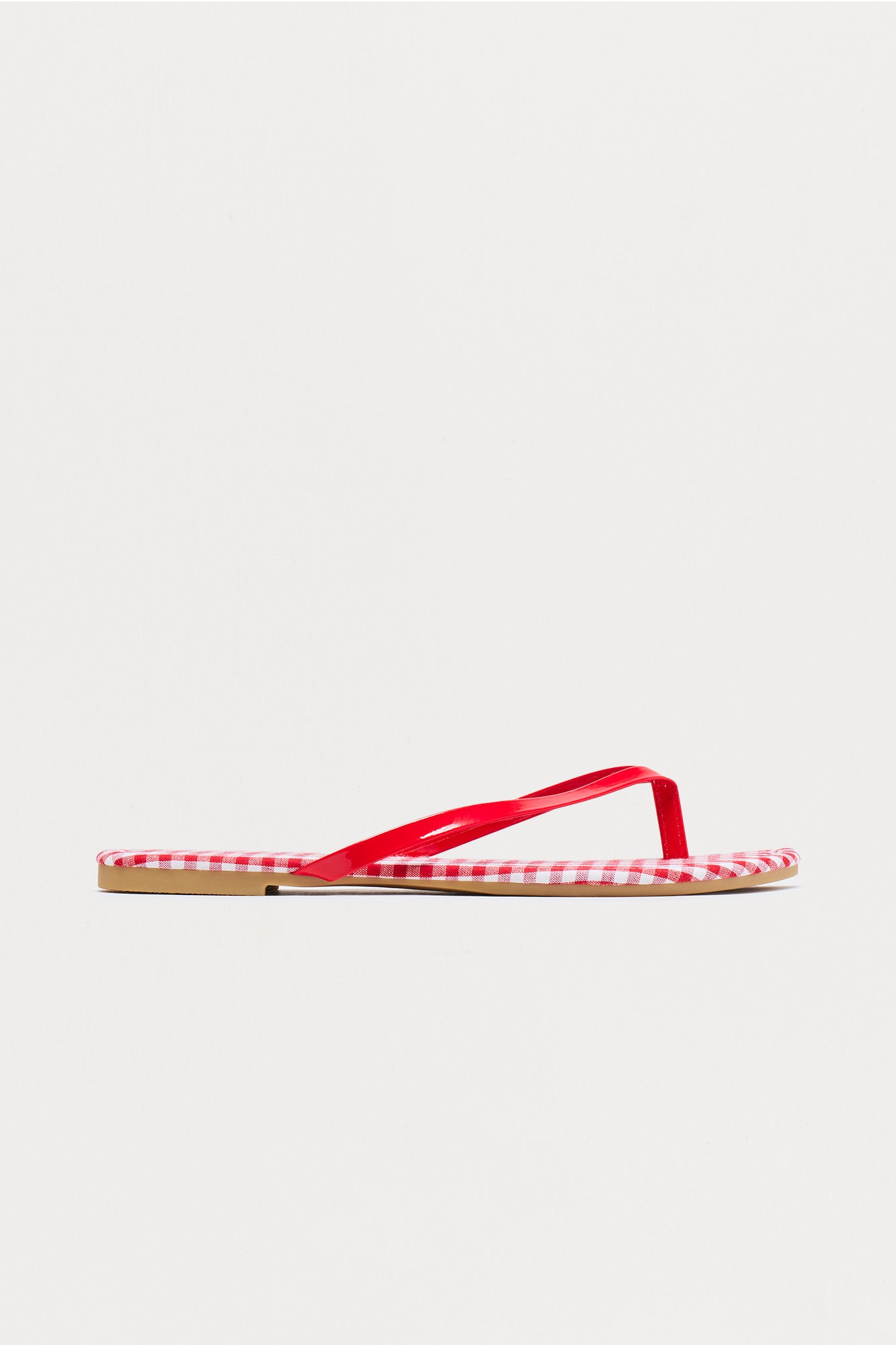 Malibu Picnic Flip Flops - Red/combo - Image 3