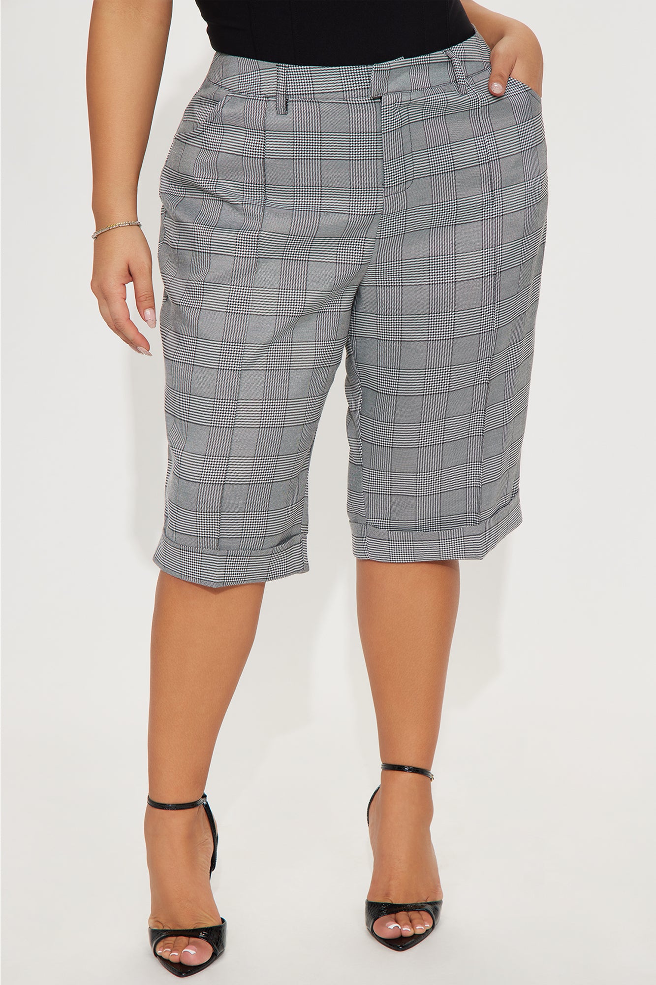 Wore It Well Trouser Short - Black/combo - Image 5