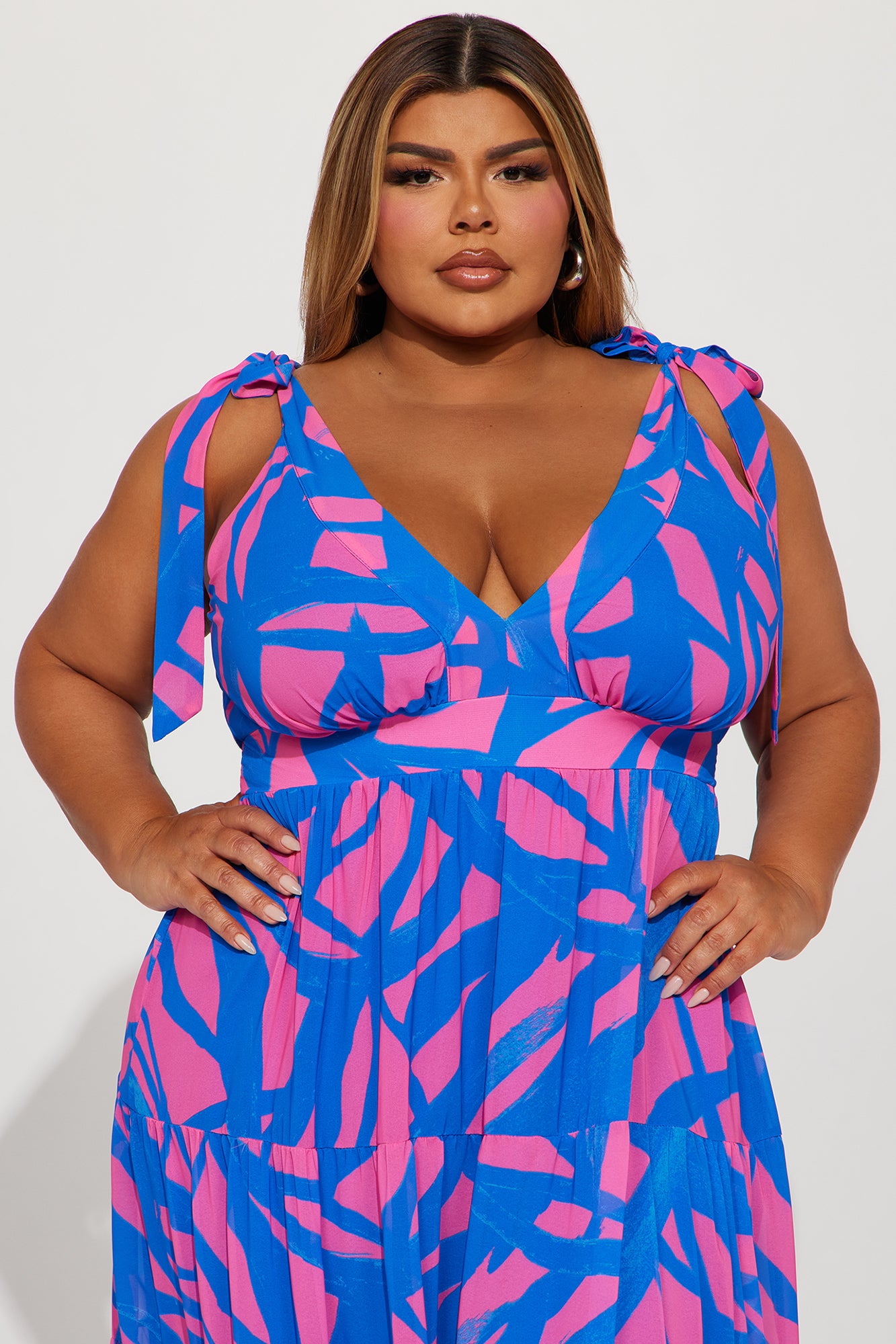 Take Me To Barbados Maxi Dress - Pink/combo - Image 5