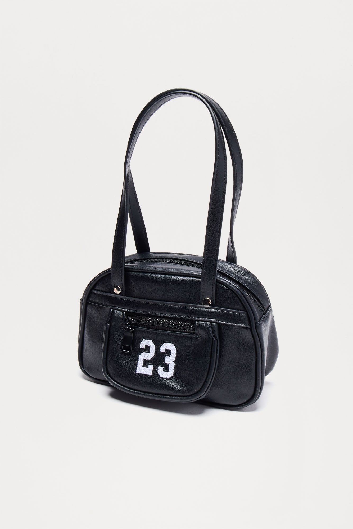 Lucky 23 Handbag - Black/White - Image 4