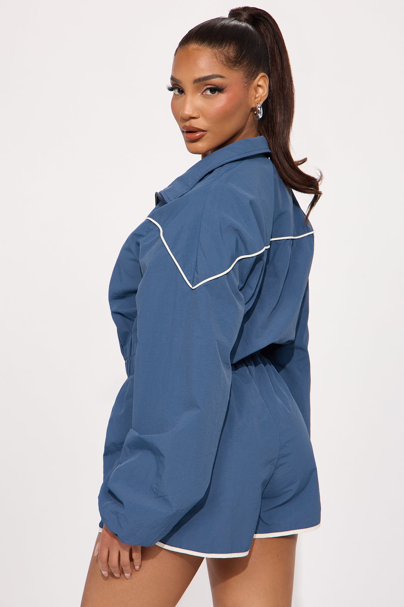 To Do List Romper - Blue - Image 5
