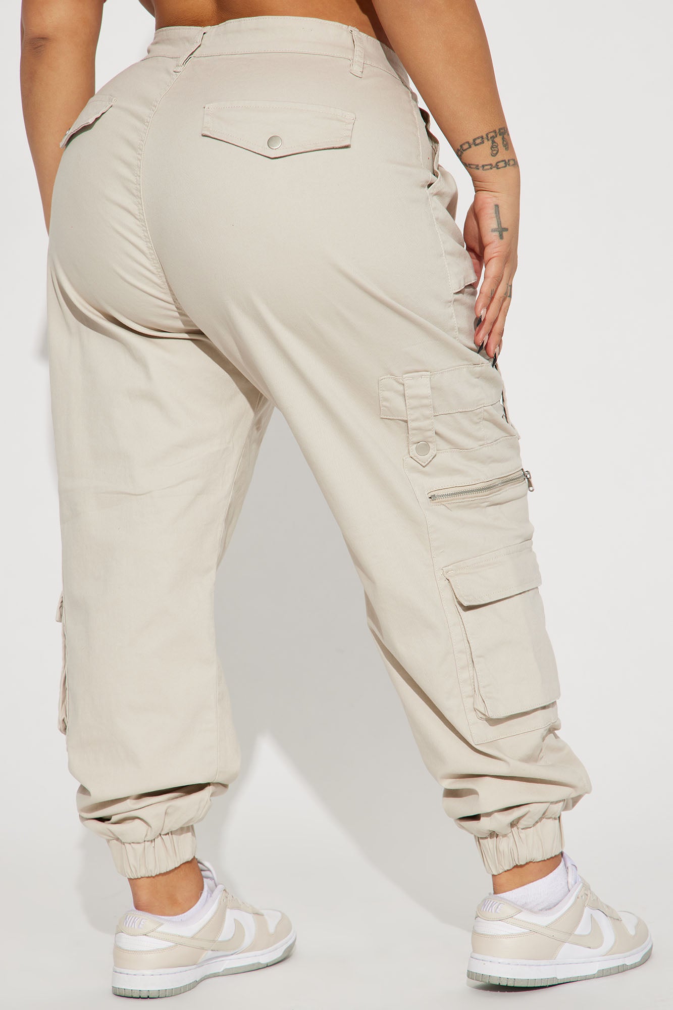 Exotica Cargo Jogger - Ivory - Image 6