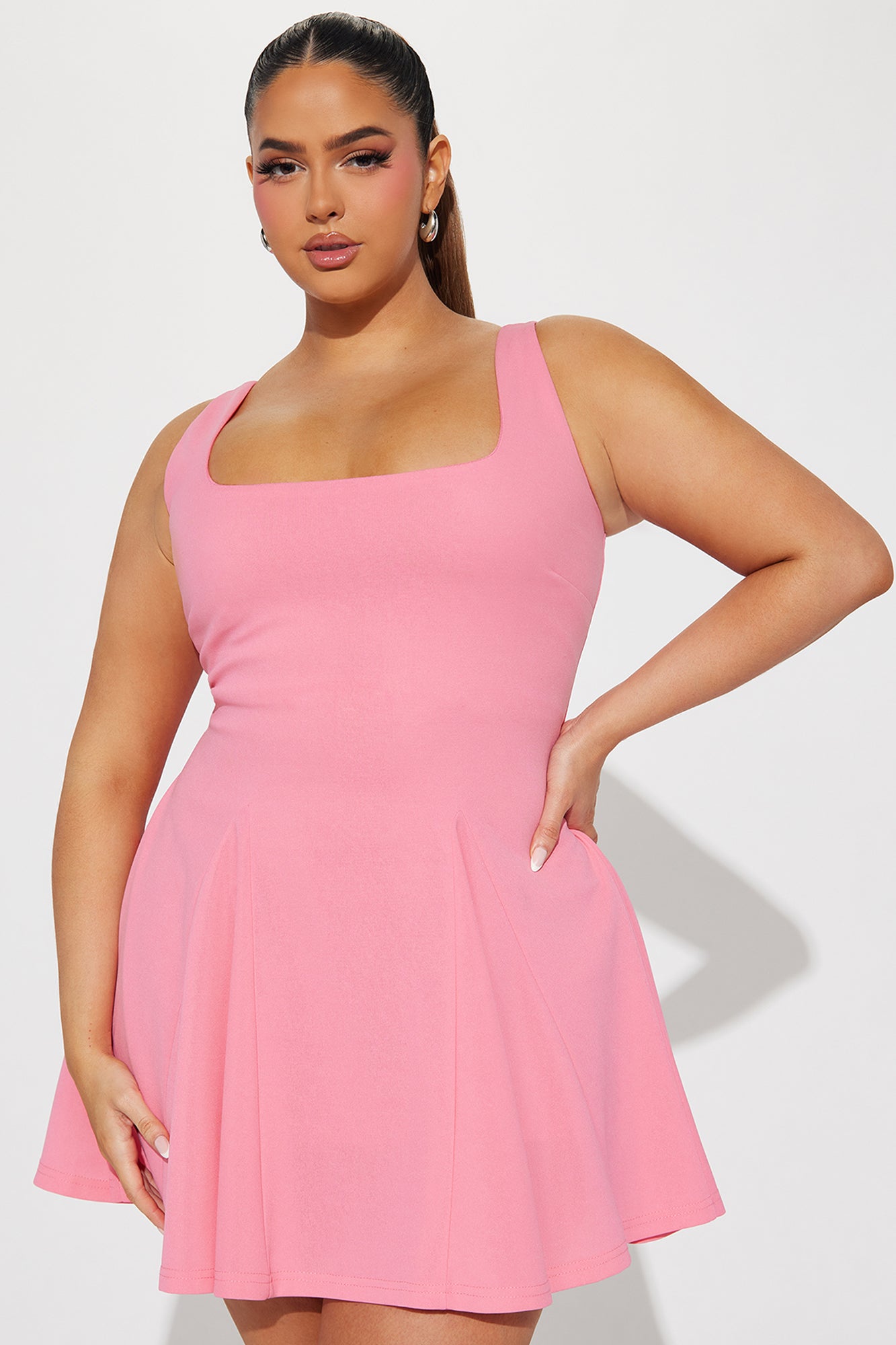 Hila Mini Dress - Pink - Image 5