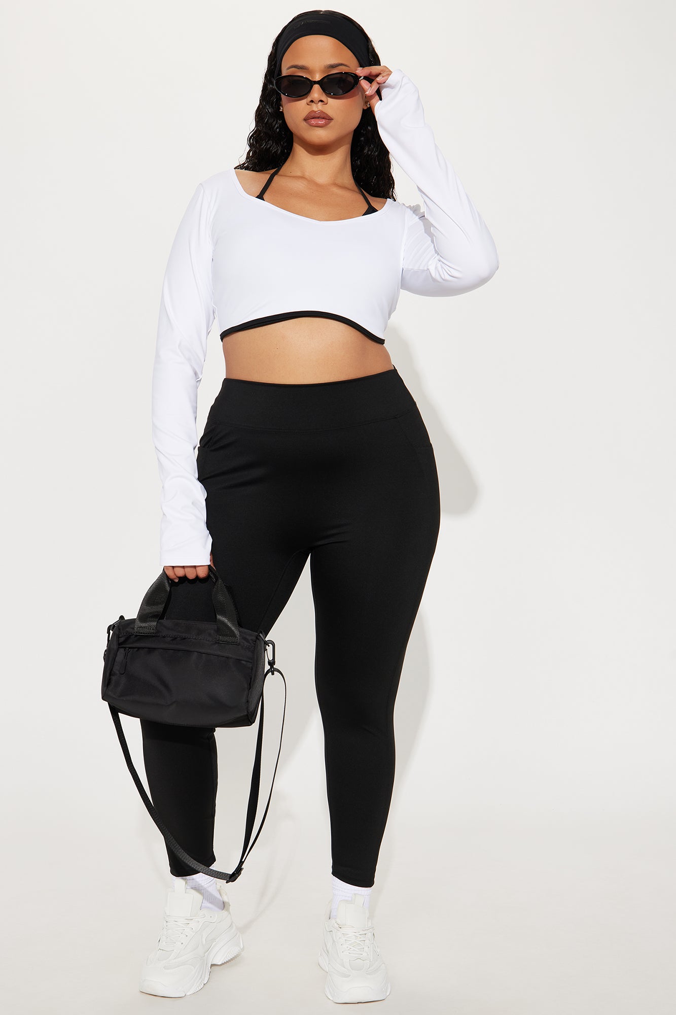 Tennis Club Active Legging - Black - Image 4