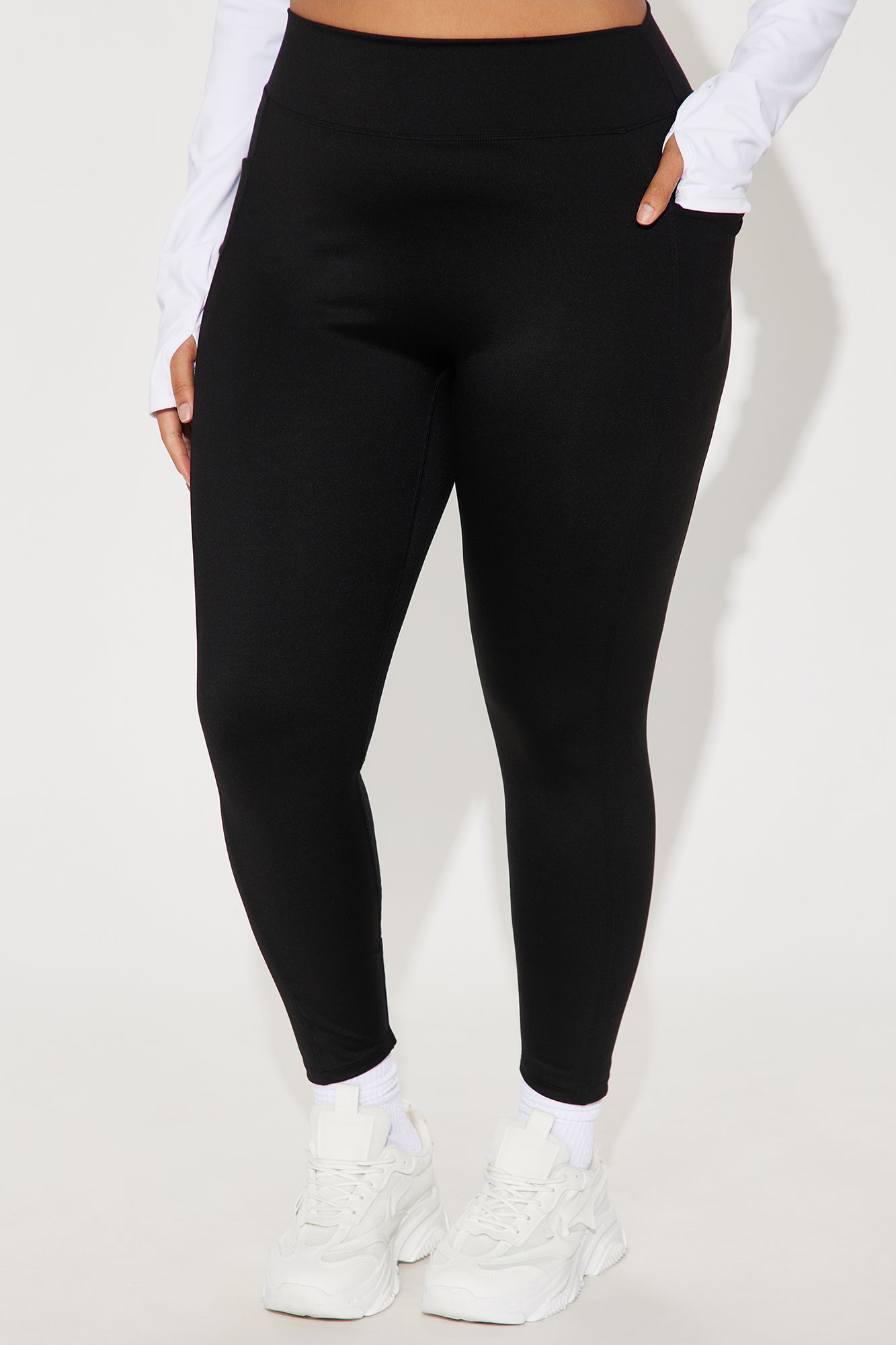Tennis Club Active Legging - Black - Image 5