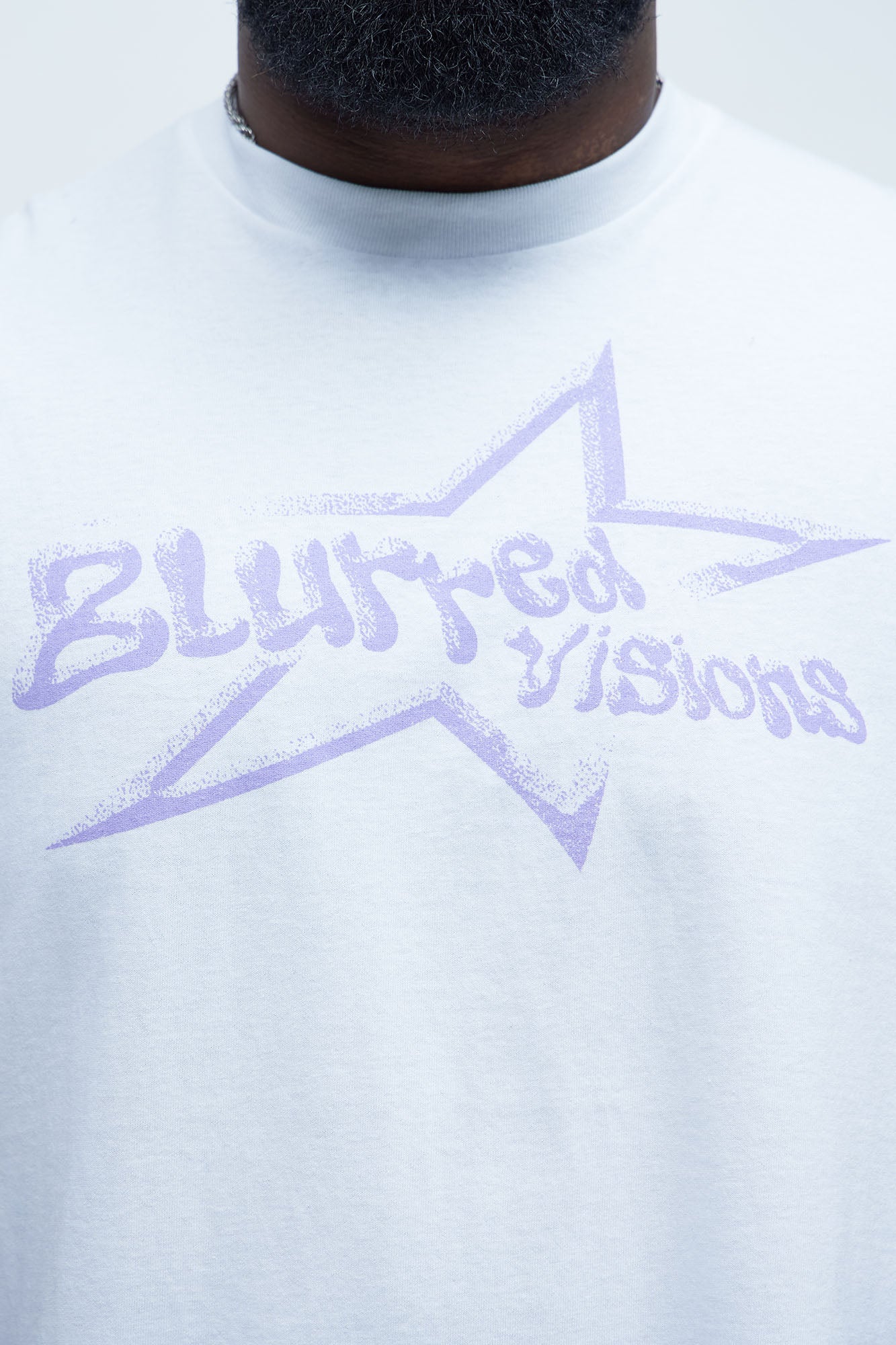 Blurred Visions Short Sleeve Tee - White - Image 6