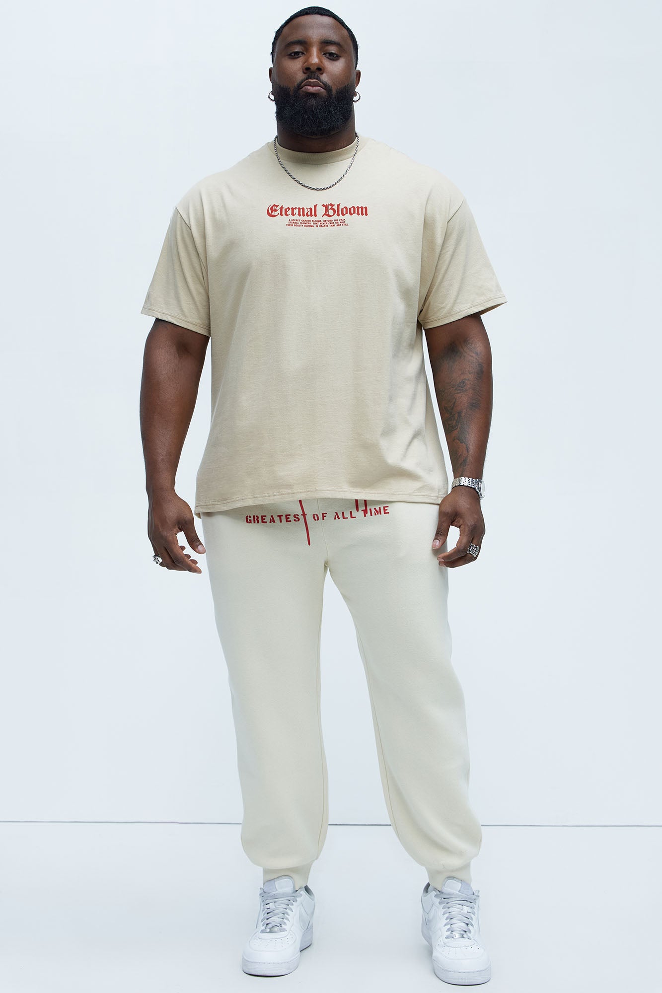 Tyson GOAT Jogger - Cream - Image 6