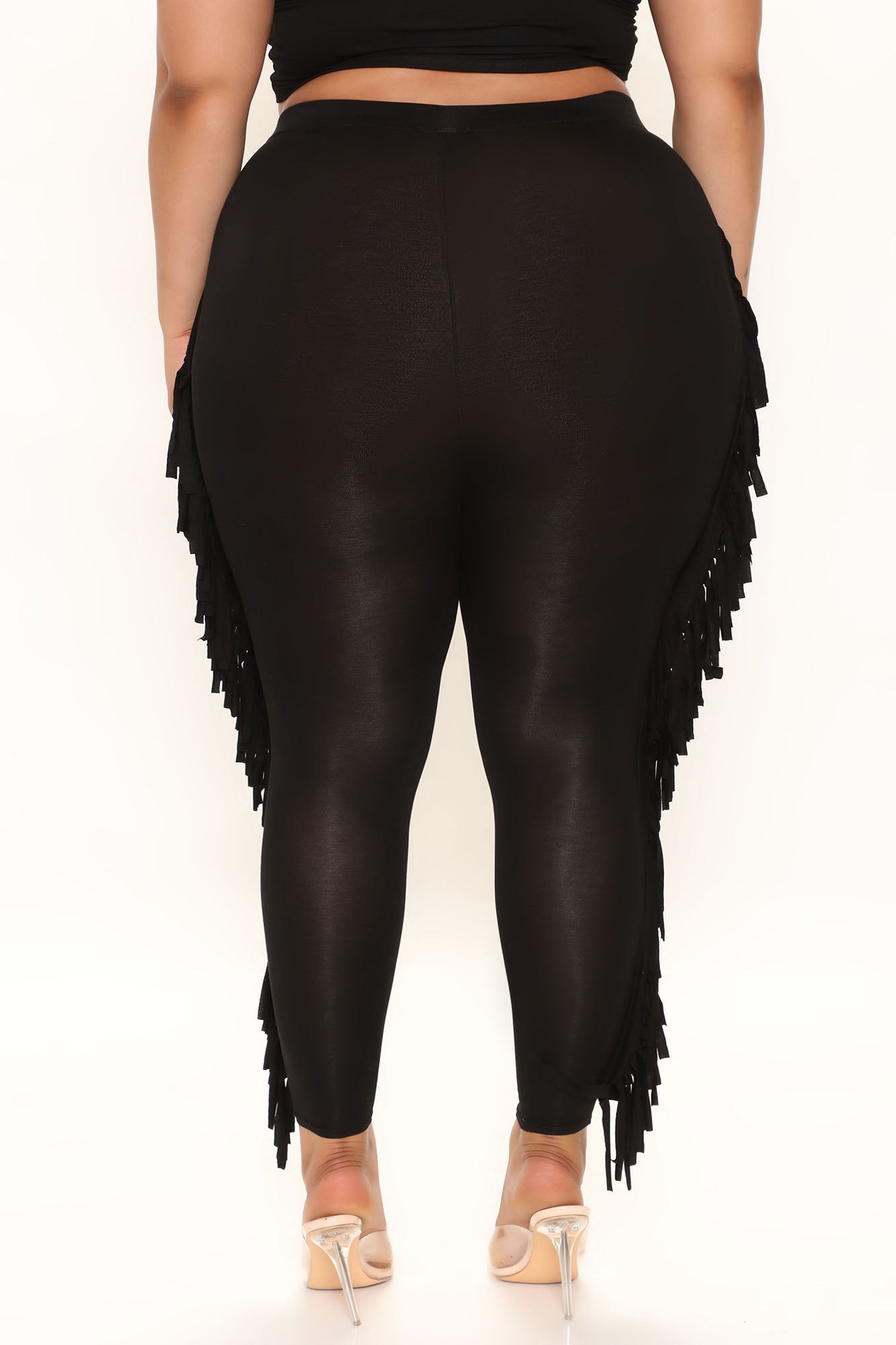 Shake It Like a Fringe Shaker Legging - Black - Image 9